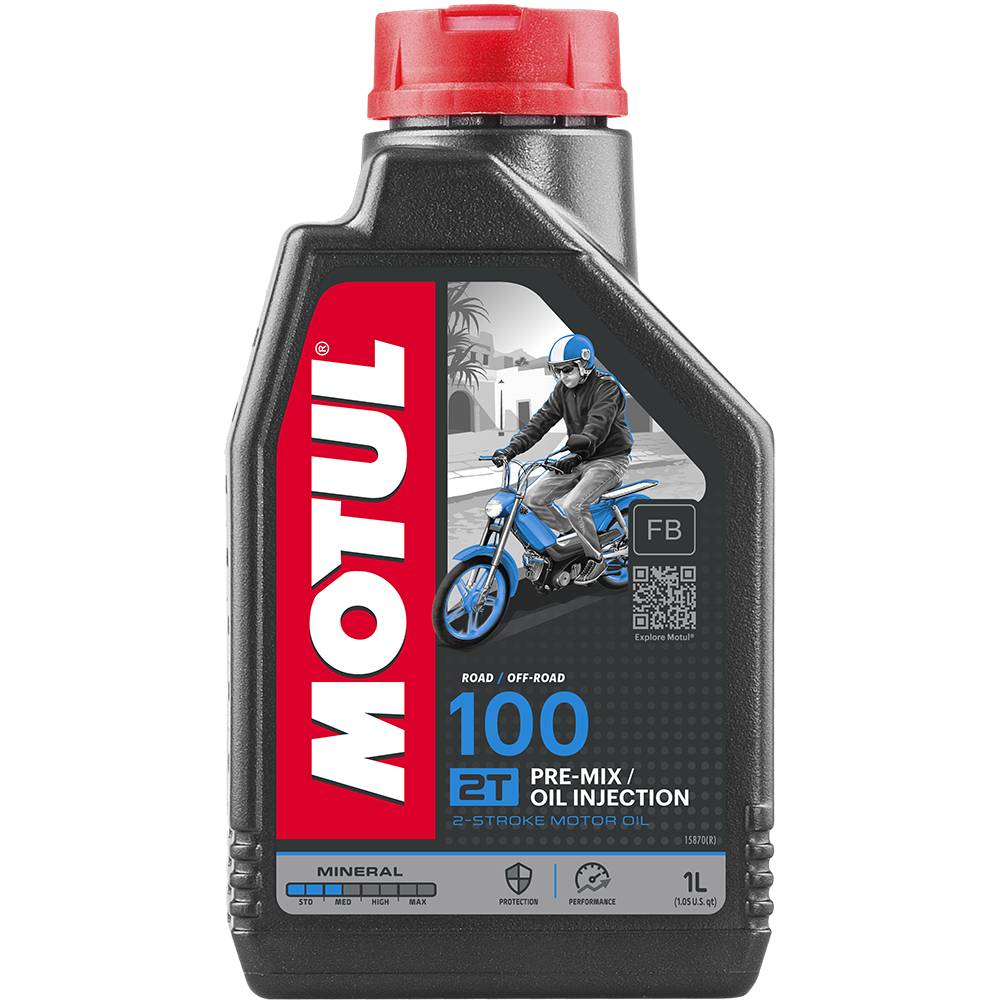 Motorcykelolja Motul100 Motomix 2T