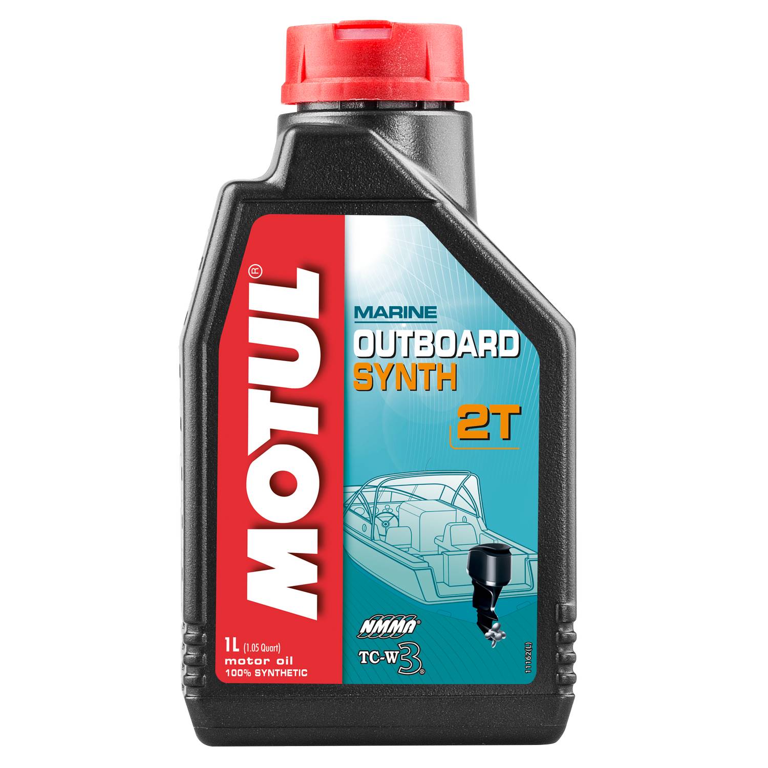 Marinolja Motul Outboardsynth 2T 1 Liter