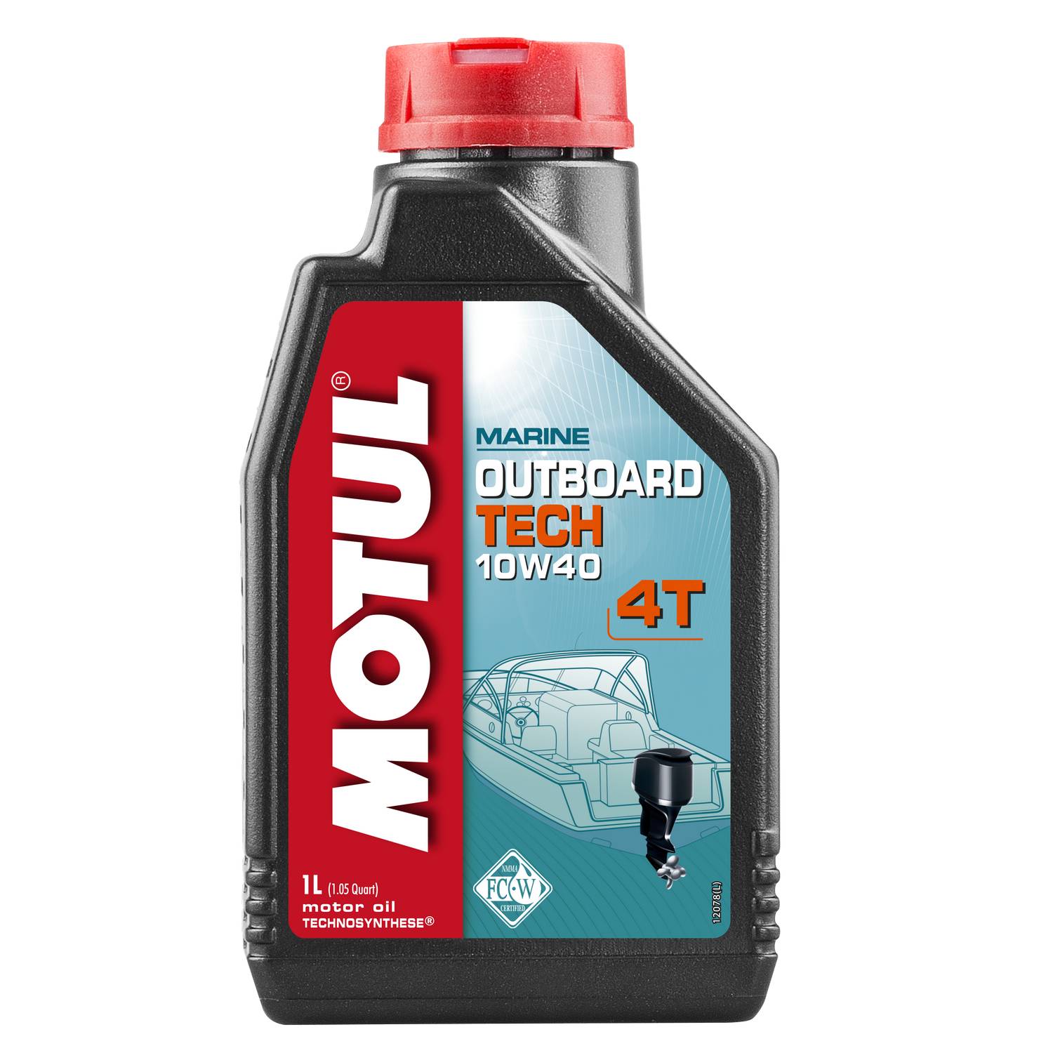 Marinolja Motul Outboardtech 4T 10W-40