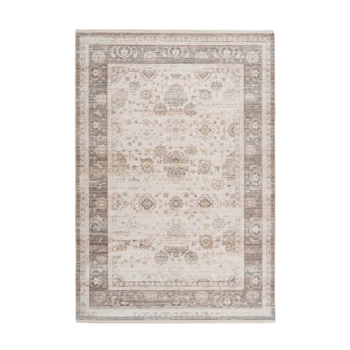 Flatvävd matta D-sign Gandeer Lat Beige