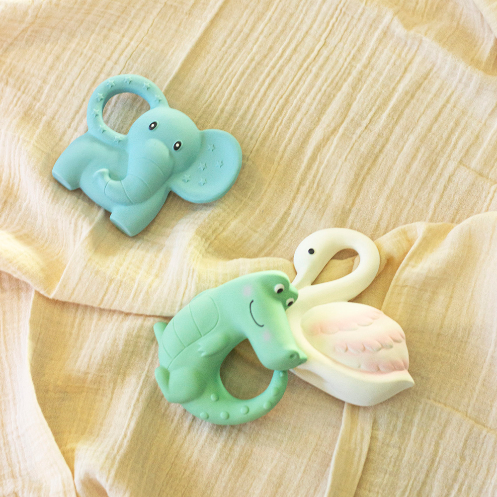 Bitleksak Rätt Start Naturgummi Bitis Svan