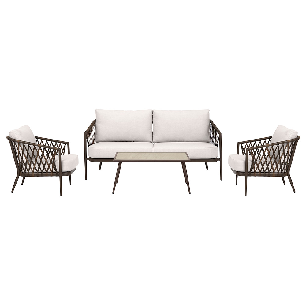 Loungegrupp Comfort Garden Harvey med Dynor