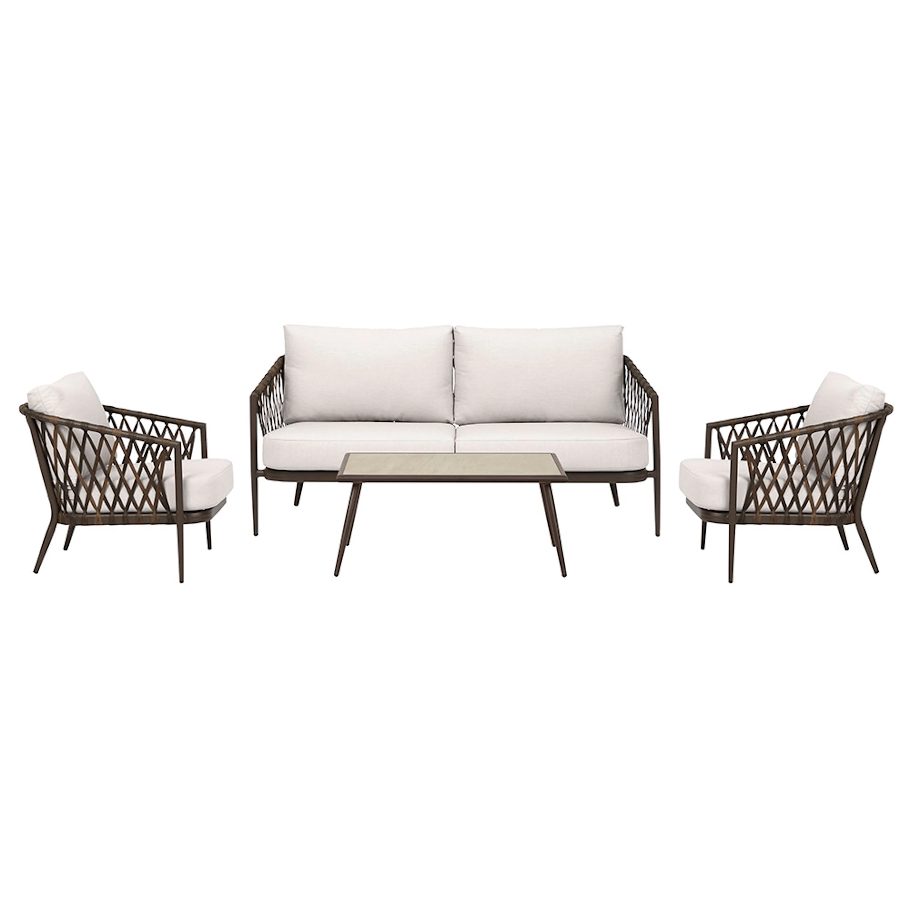 Loungegrupp Comfort Garden Harvey med Dynor