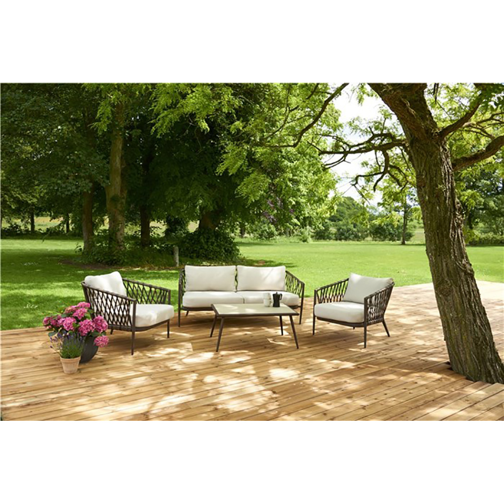 Loungegrupp Comfort Garden Harvey med Dynor