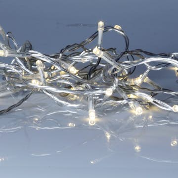 Ljusslinga Star Trading Serie LED Transparent