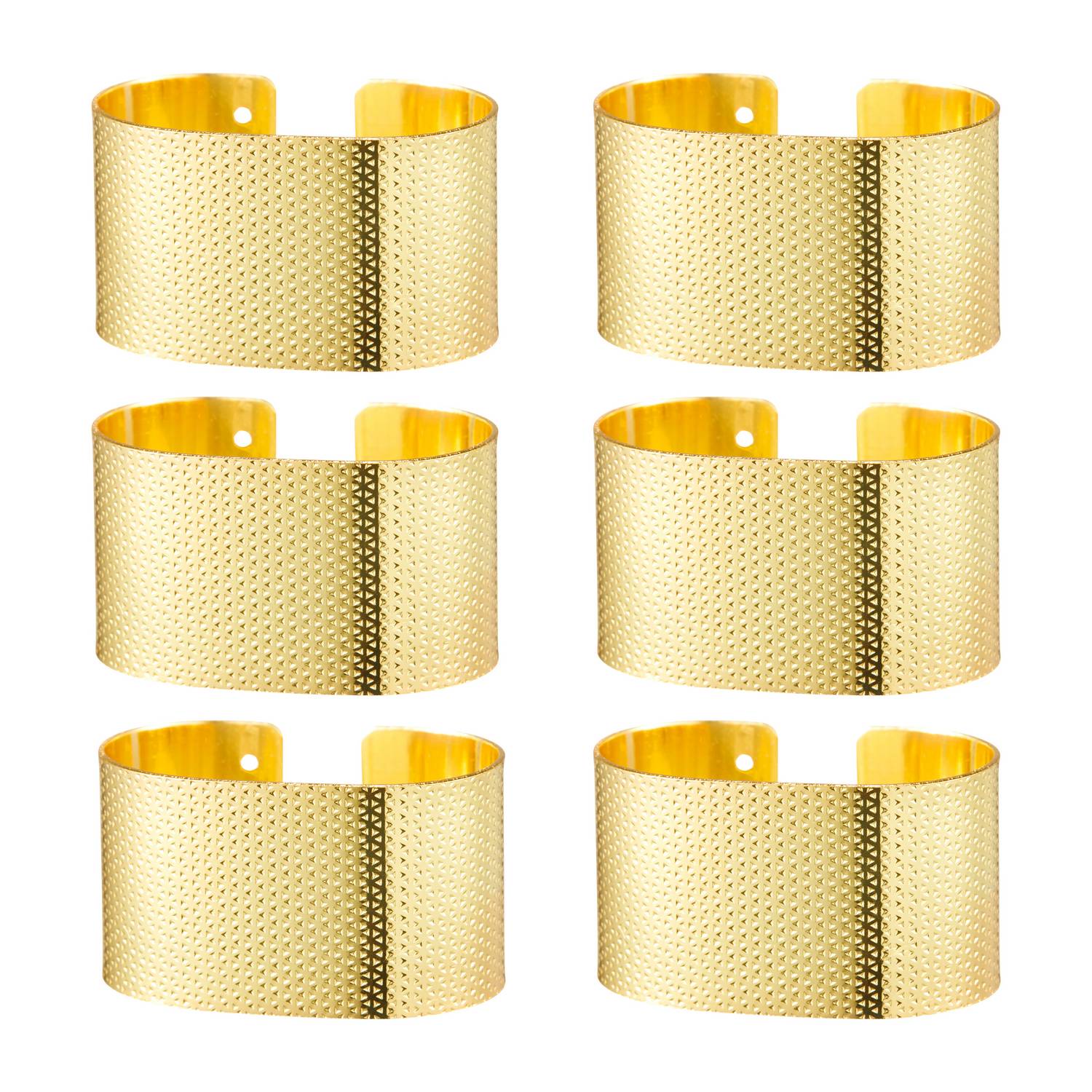 Servettring Dorre Svea 6-pack Guld