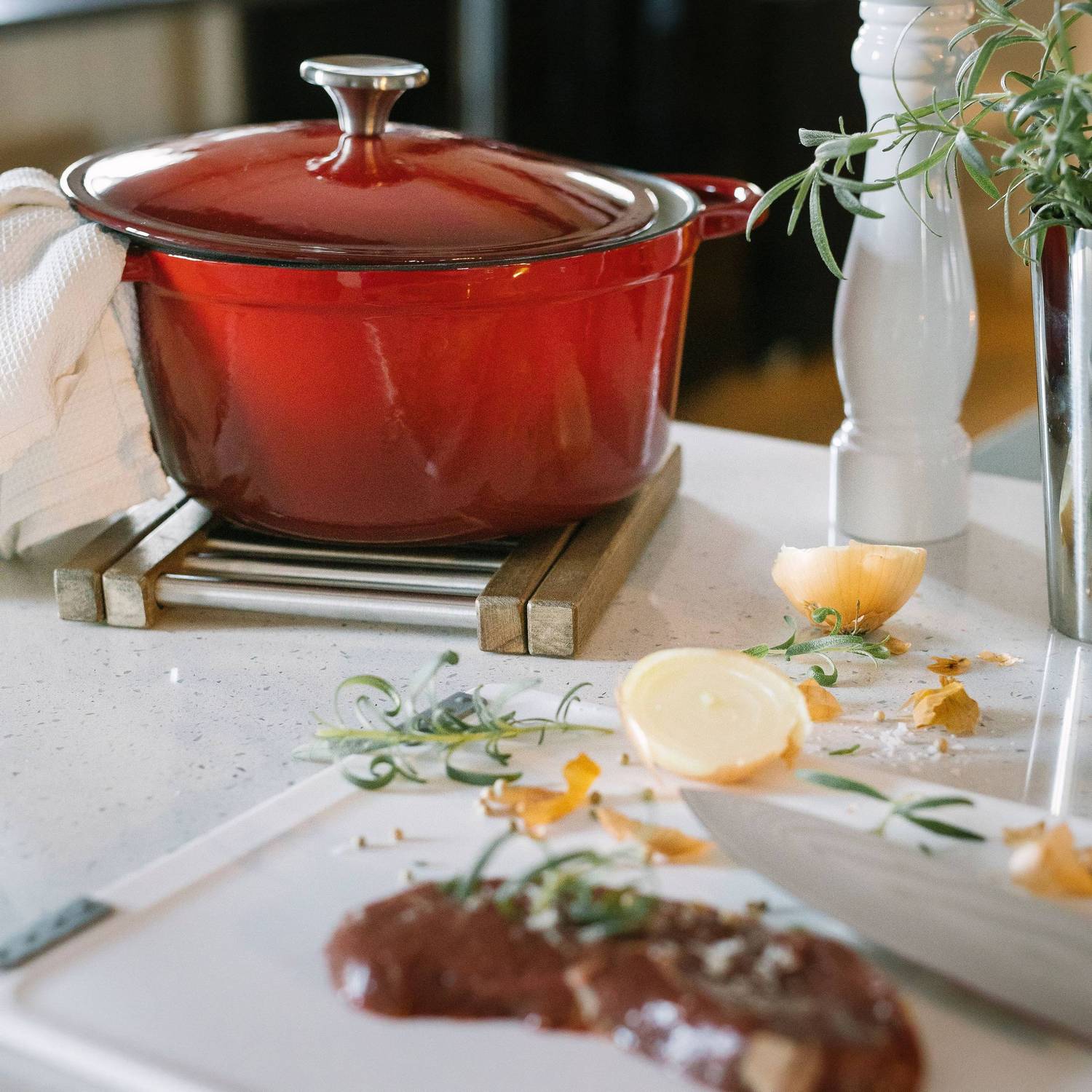 Peppar- och Saltkvarn Dorre Karou Högblank 27 cm