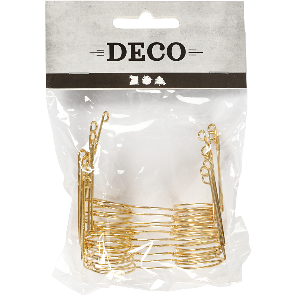 Glasögon Creativ Company Guld 10 st/1 Förp