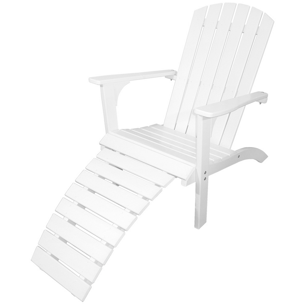 Däckstol Baltic Garden Kungsholm med Fotpall