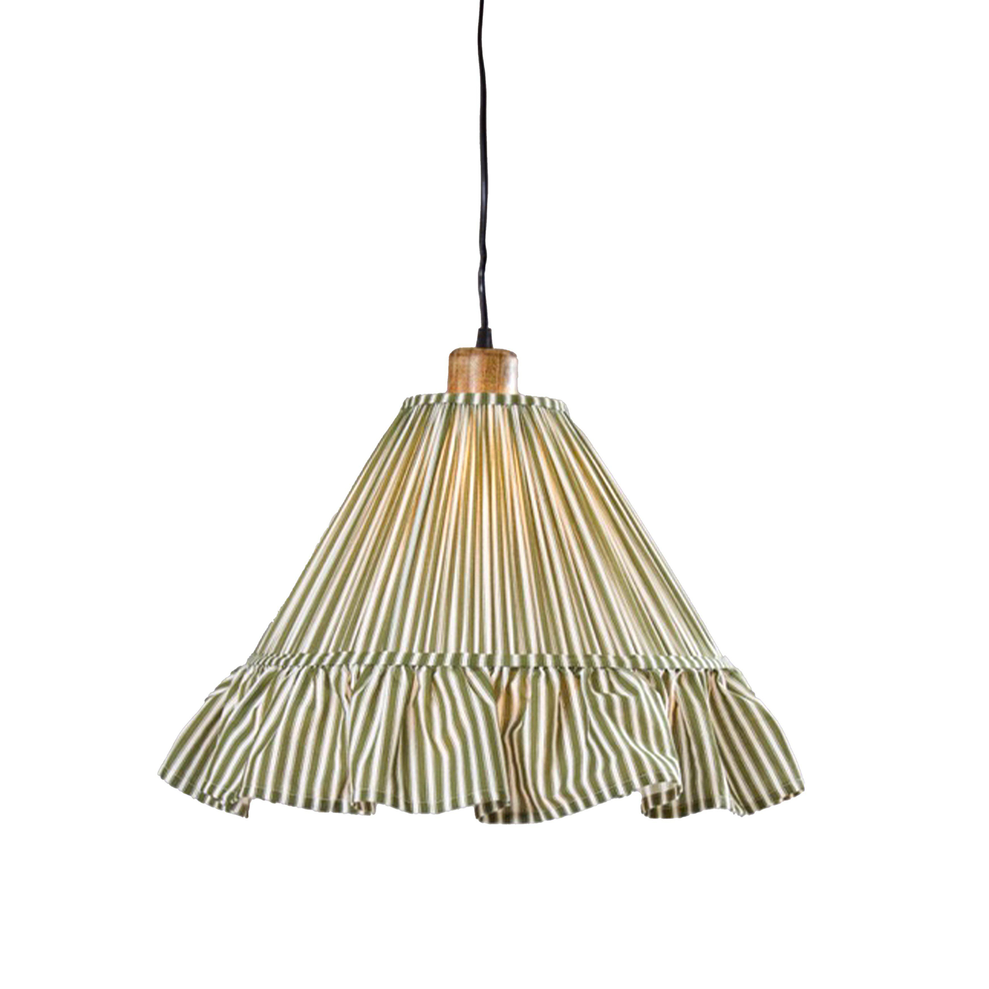 Taklampa PR Home Estrid Skärm med Volang