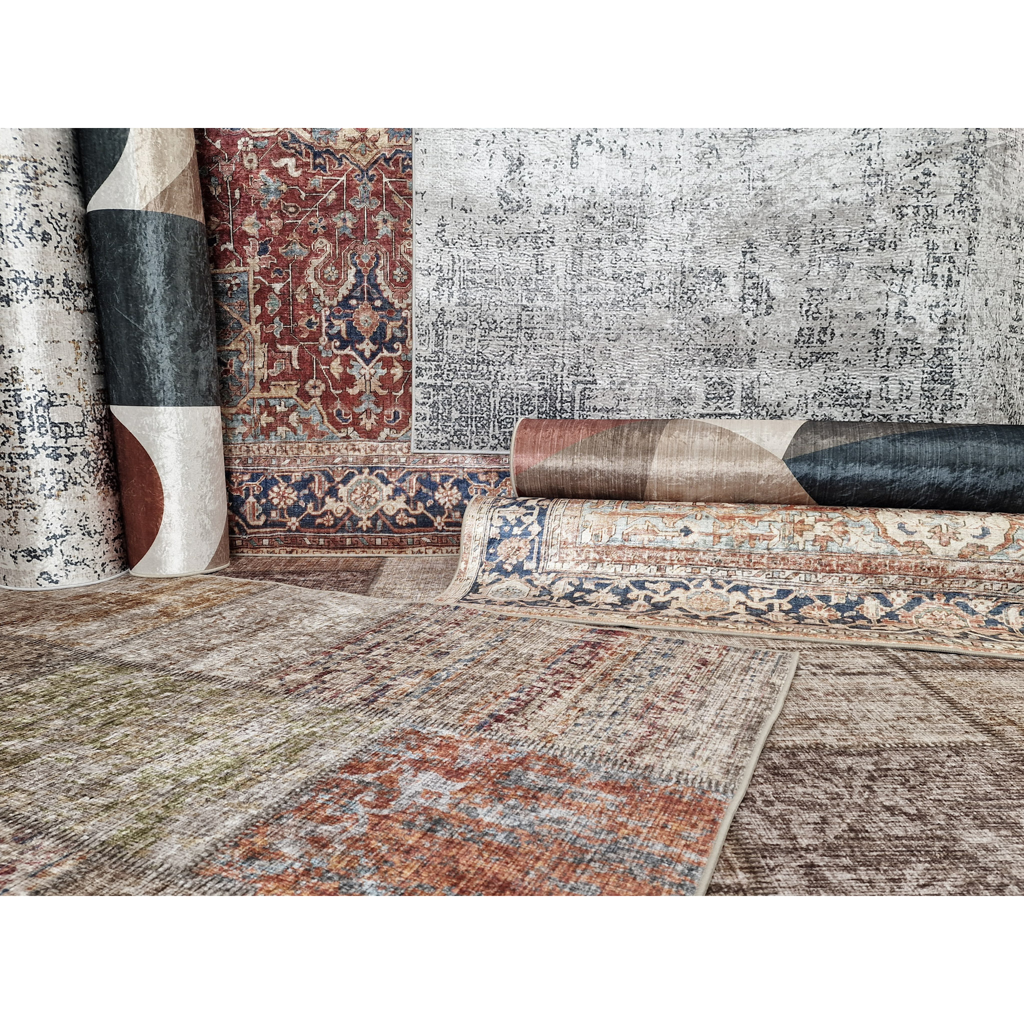 Wiltonmatta KM Carpets Amber Medallion Klassisk Lyster
