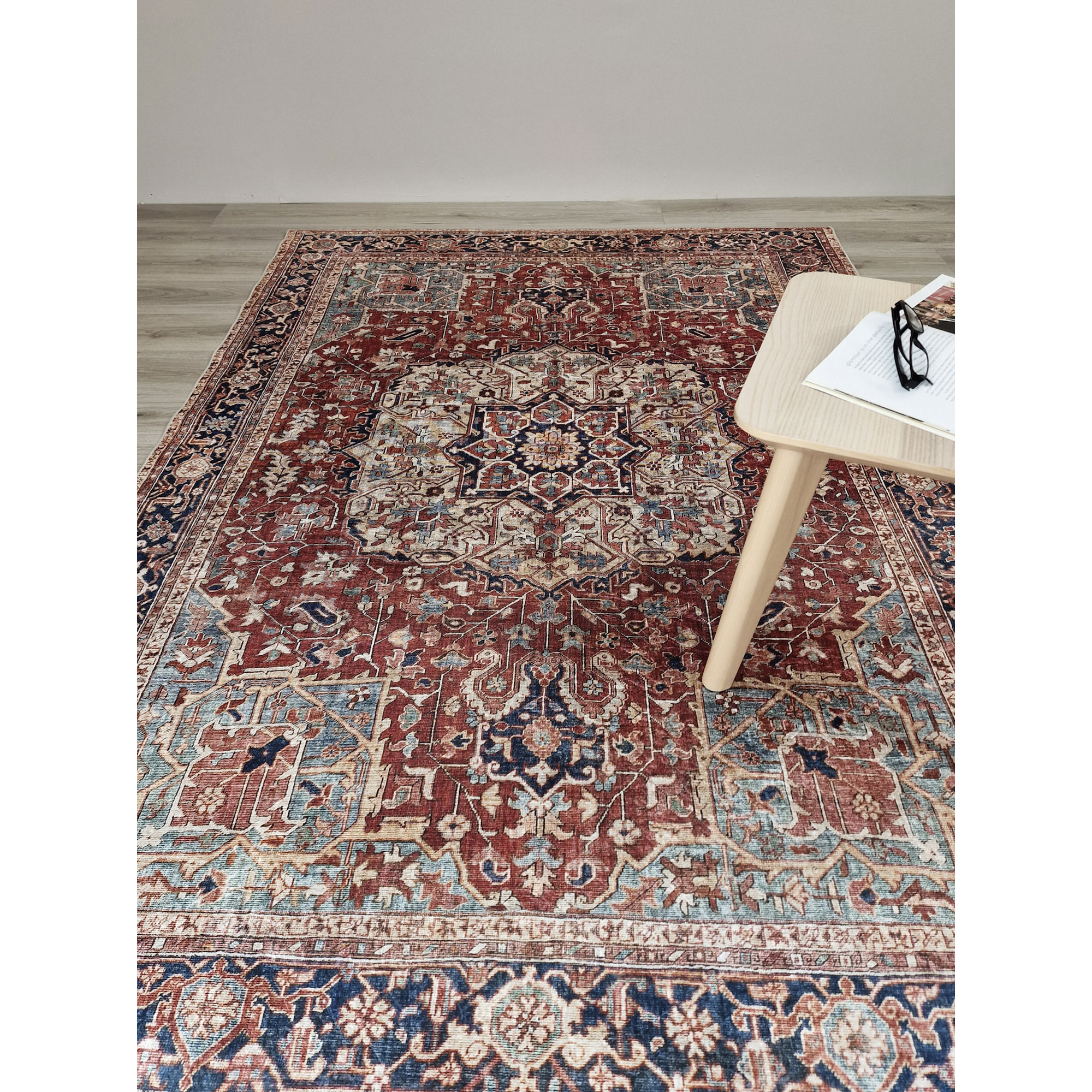 Wiltonmatta KM Carpets Amber Medallion Klassisk Lyster