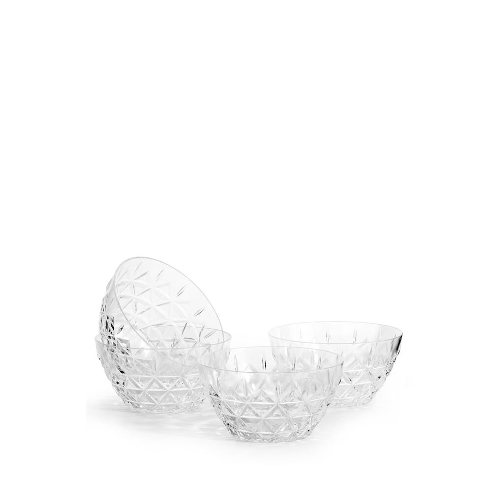 Skål Sagaform Picknick 4-Pack Transparent