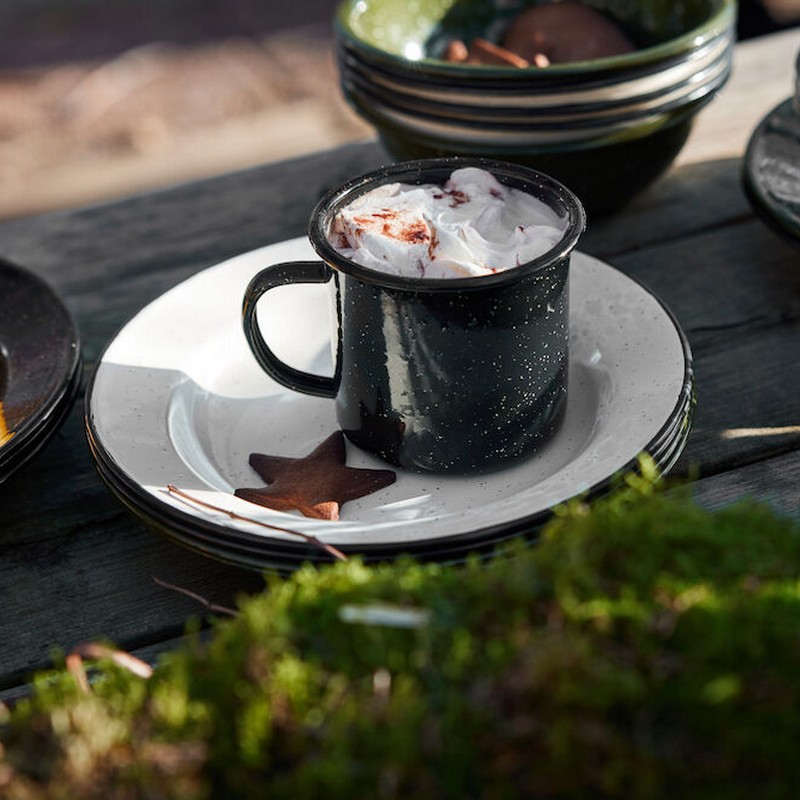 Emaljtallrik Sagaform Doris Ø20 cm