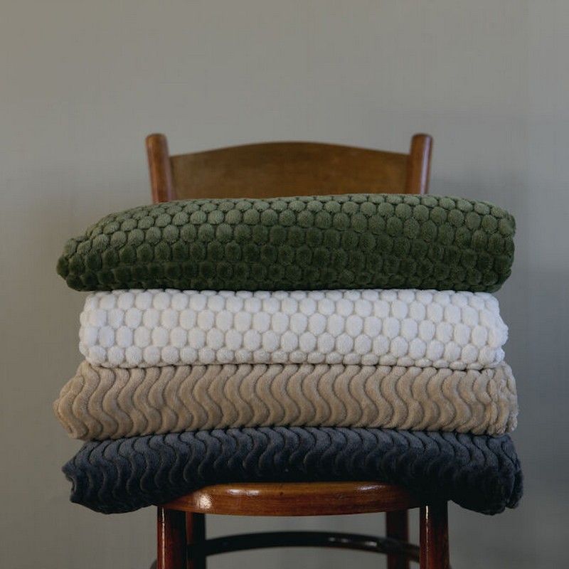 Fleecepläd Sagaform Agnes