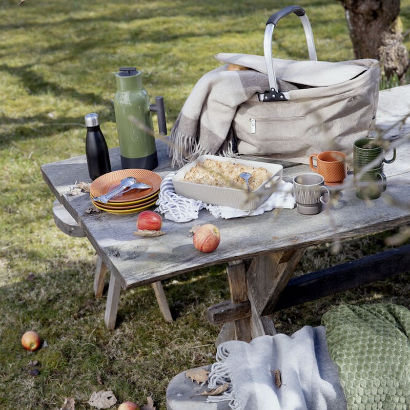 Ugnsform Sagaform Flora Beige