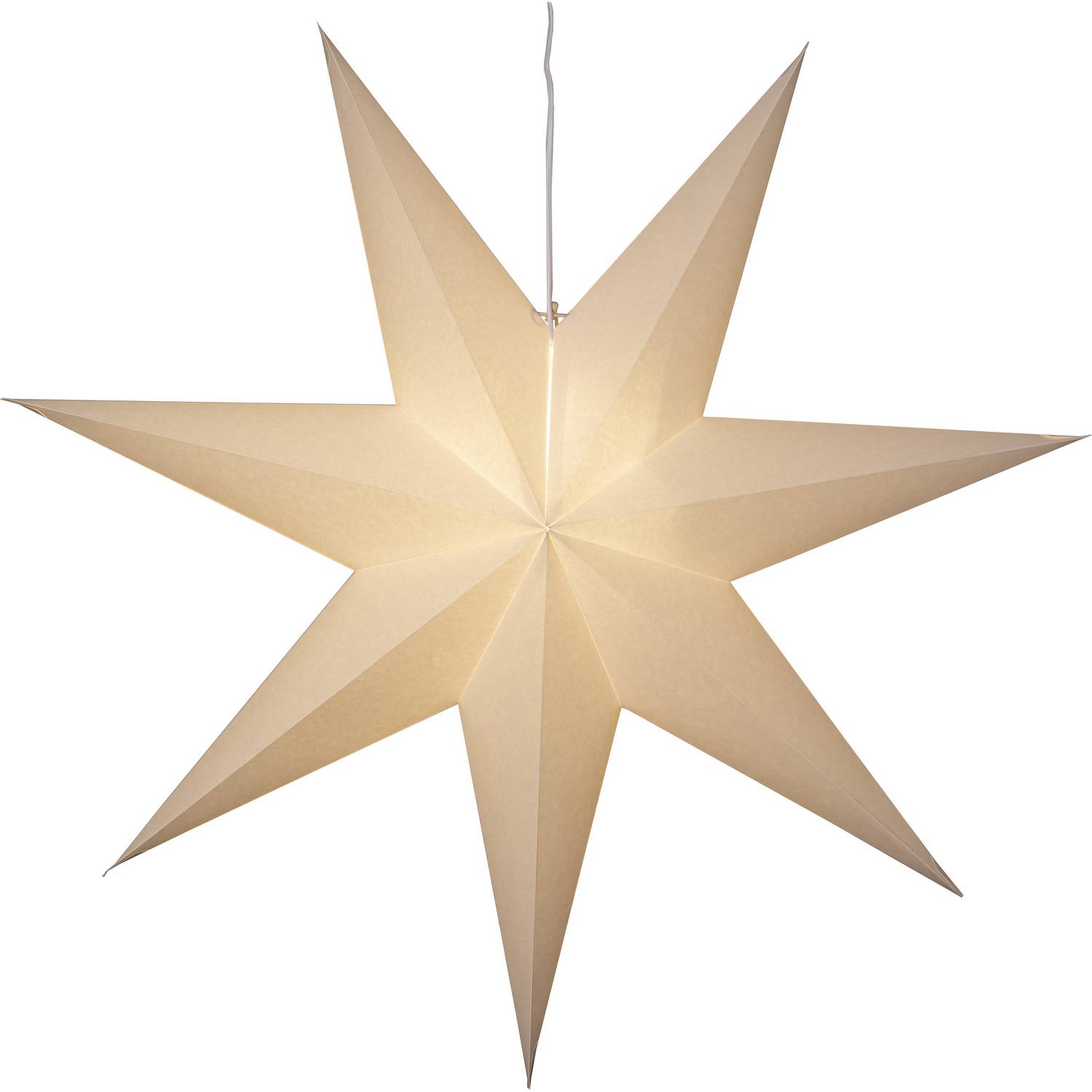 Adventsstjärna Star Trading Plain Papperstjärna 90 cm