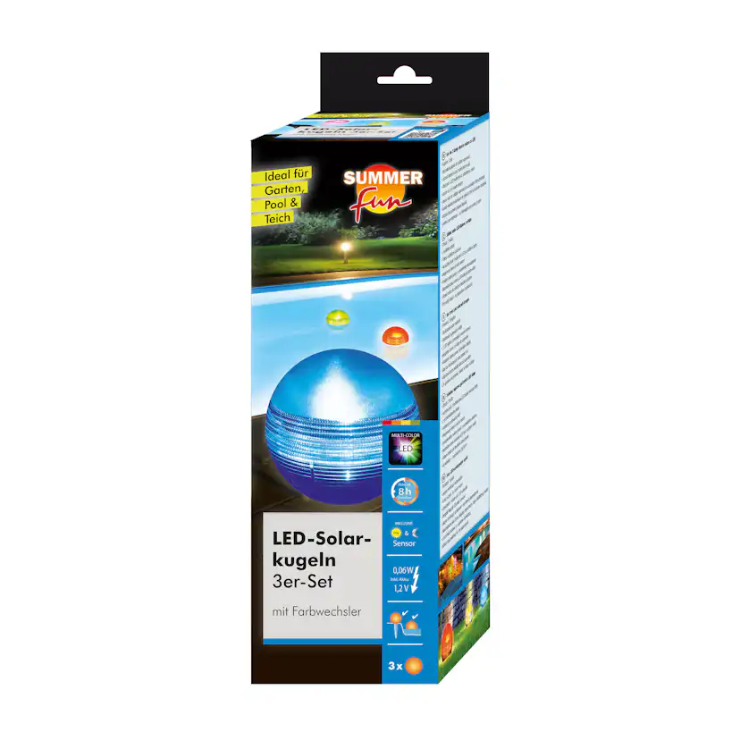 Solcellsbelysning Planet Pool 3-pack