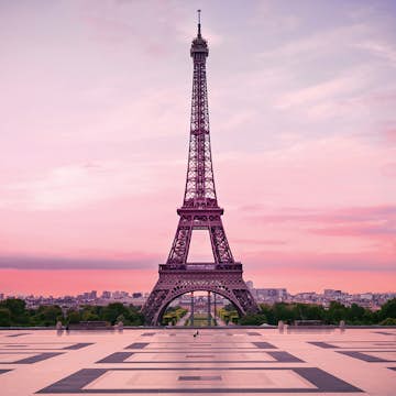Tapet Idealdecor Eiffel Tower At Sunset