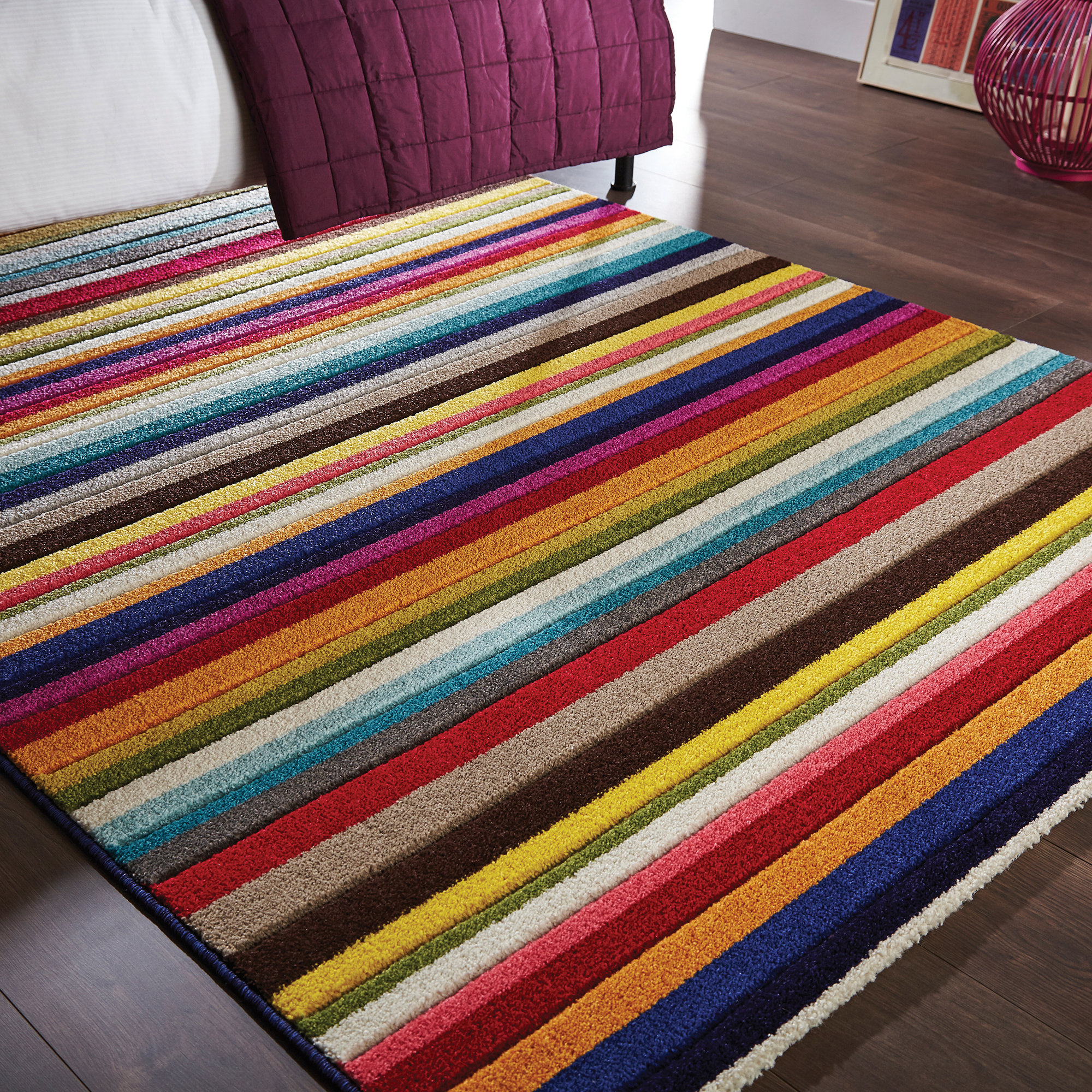 Friezematta Flair Rugs Tango Flerfärgad