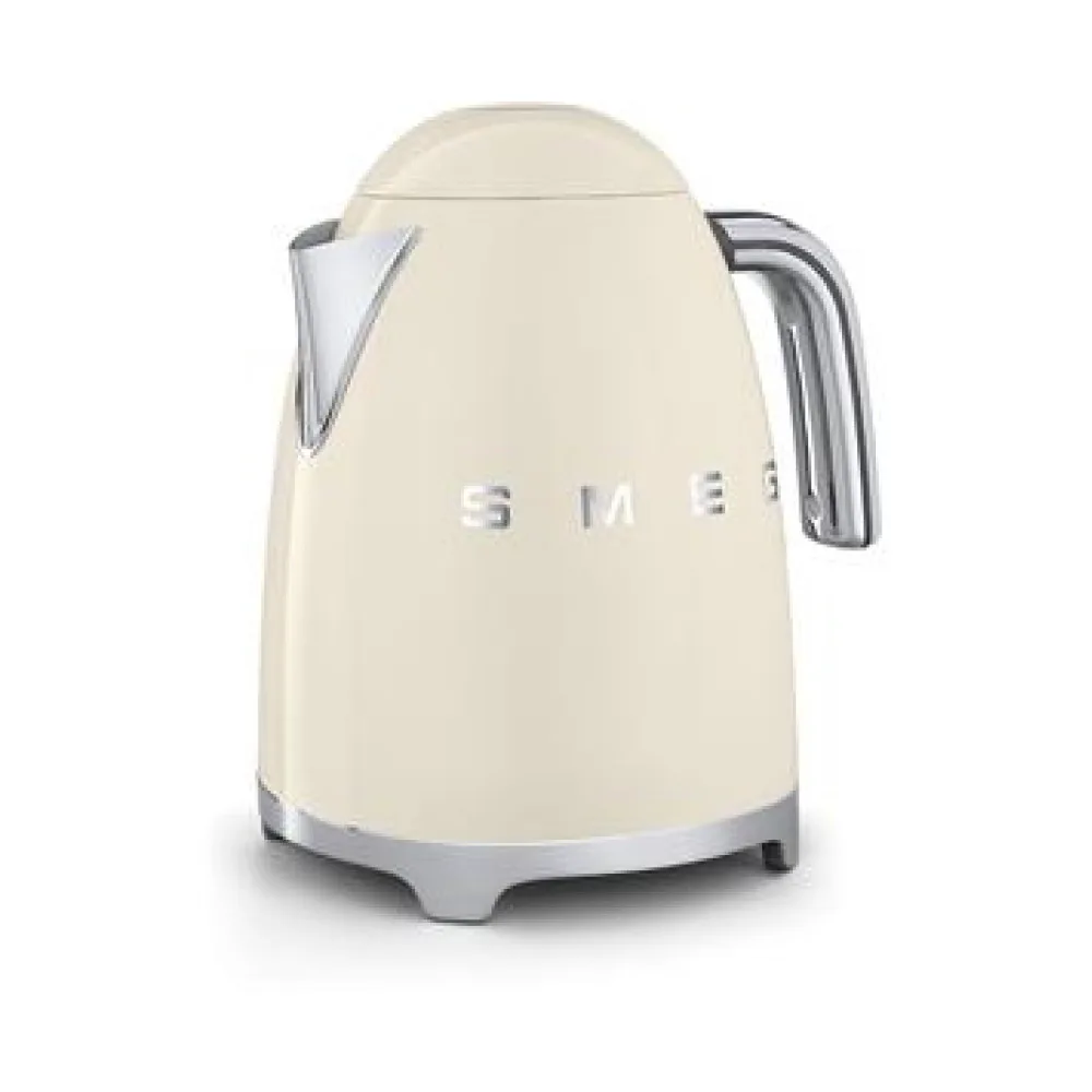 Vattenkokare Smeg KLF03CREU Retro Gräddvit i Stål