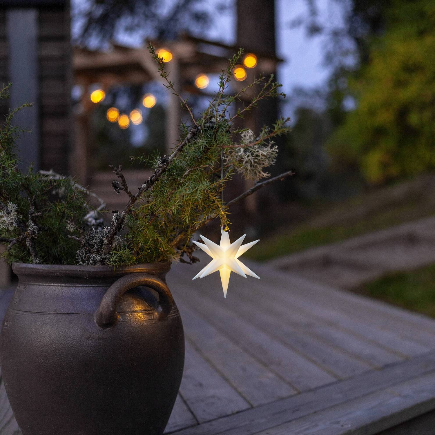 Mini Adventsstjärna Star Trading Alice Moravian Star Batteridriven
