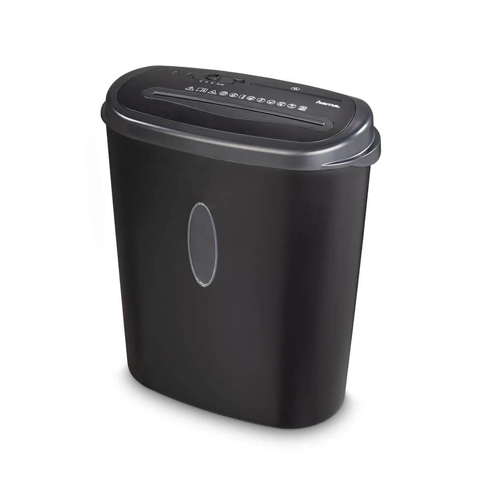 Dokumentförstörare Hama Home X12CD med 21-liters Uppsamlingsbehållare