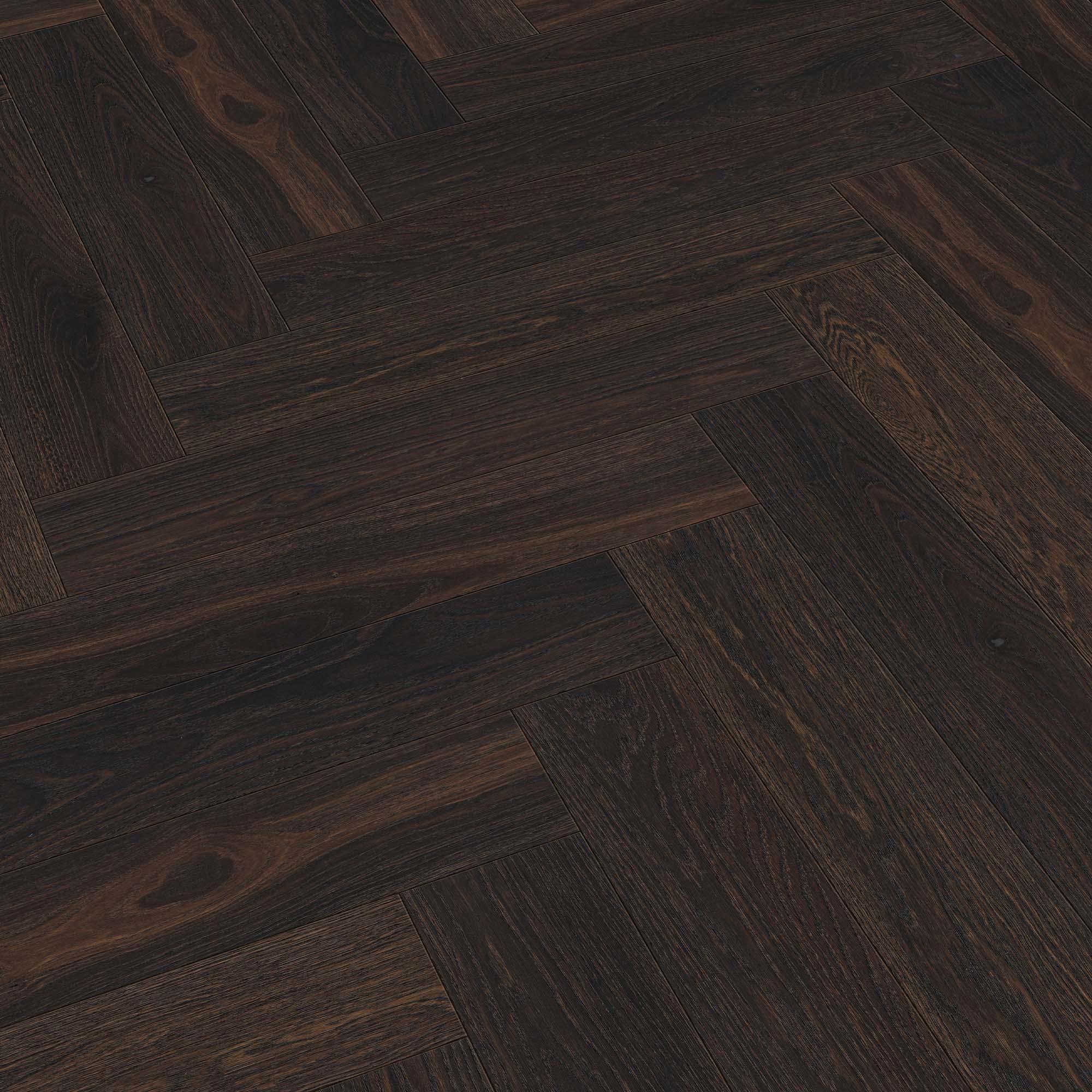 Parkettgolv Meister 9018 PS 500 Borstad Ultramattlackad Ek Fiskbensparkett