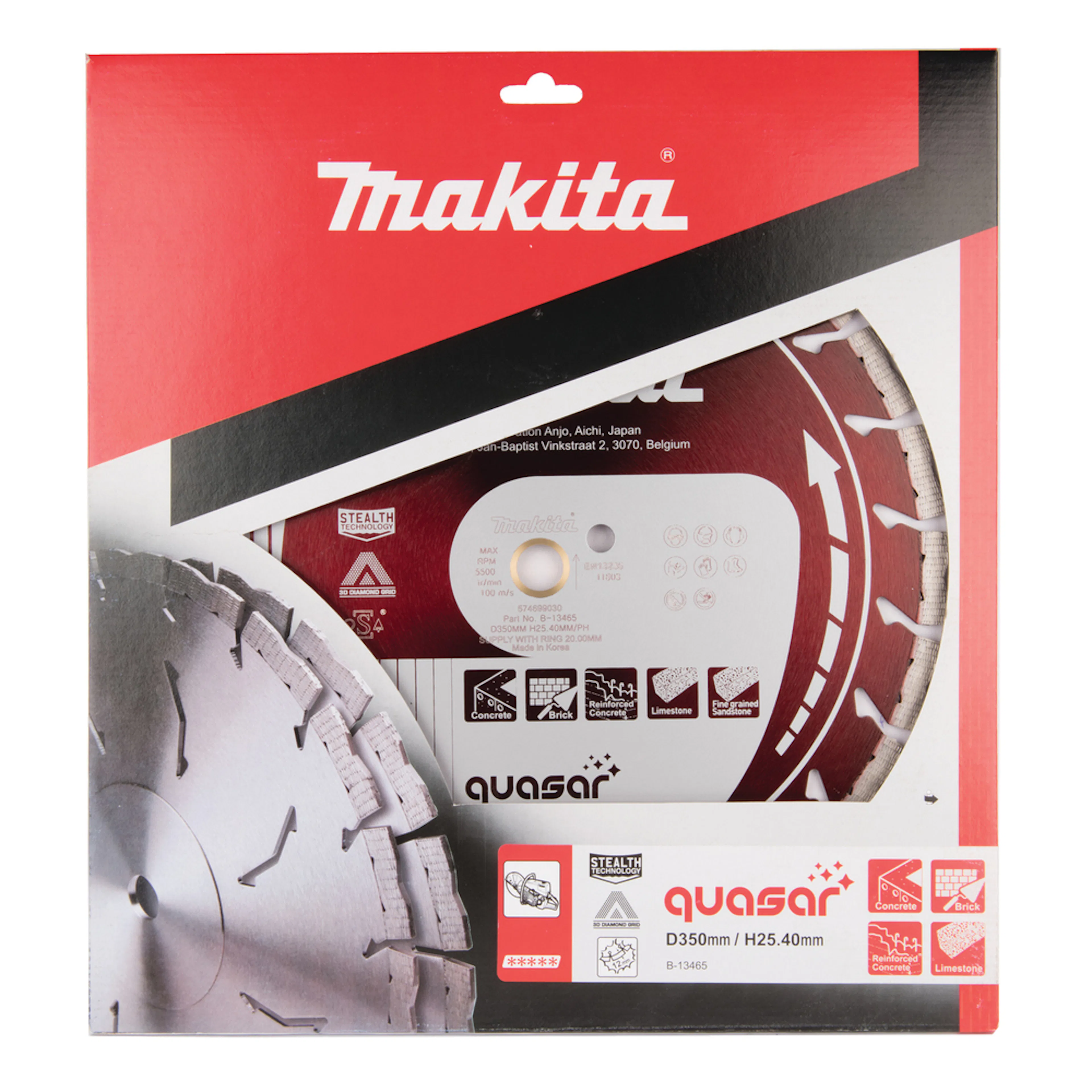 Diamantkapskiva Makita B-13465 350x25,4 mm