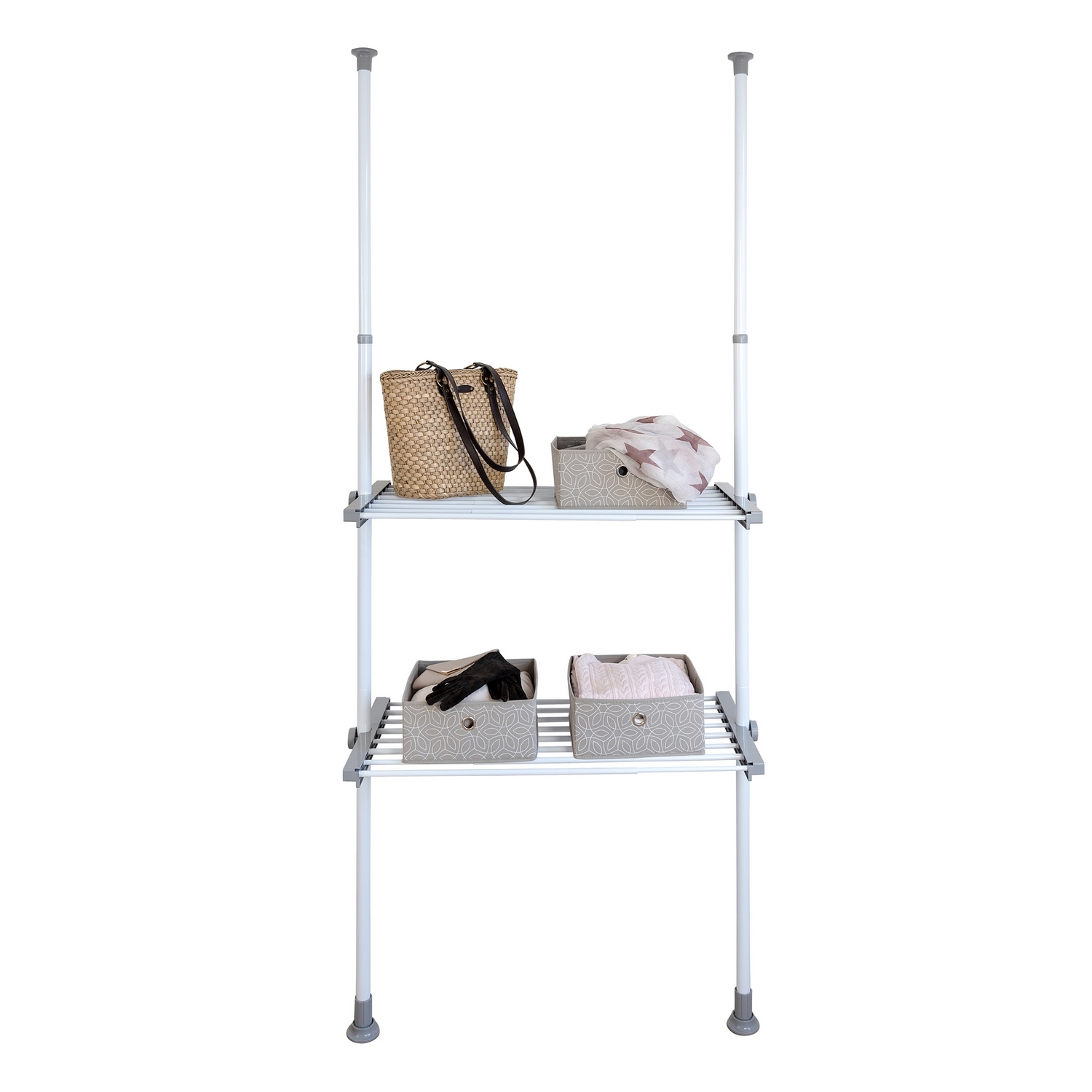 Hylla WENKO Hercules Teleskop Justerbar Hylla 73-120 cm