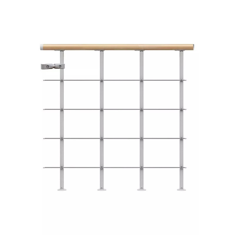 Skyddsräcke Dolle Boston Bok Startpaket Grå