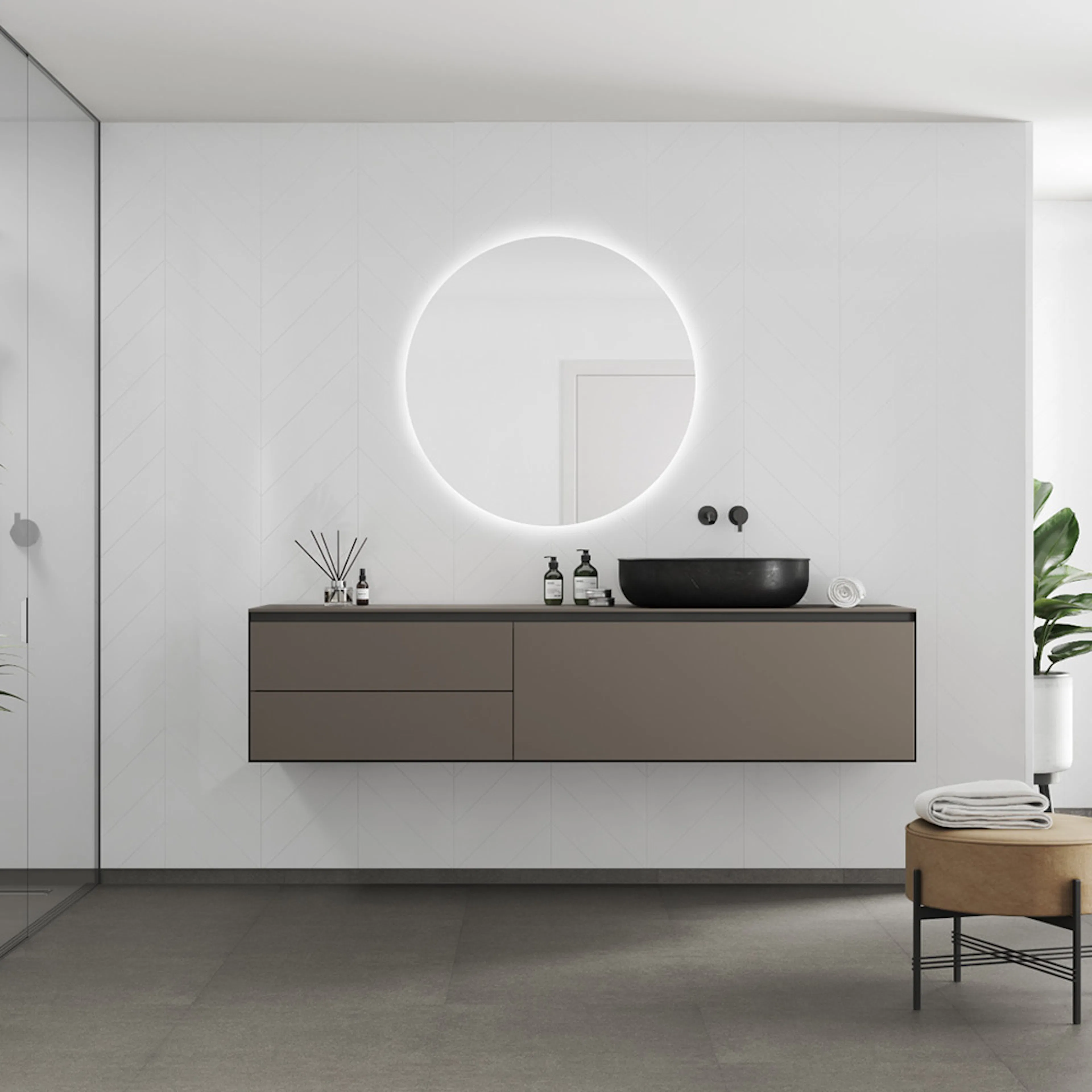 Våtrumsskiva Fibo 5091-M78 HG Athen White 10x620x2400 mm