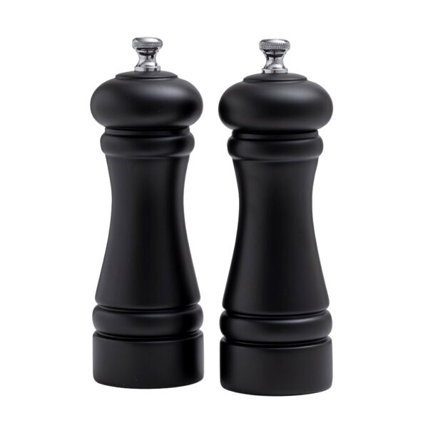 Salt- & pepparkvarn Markus Aujalay set Svart