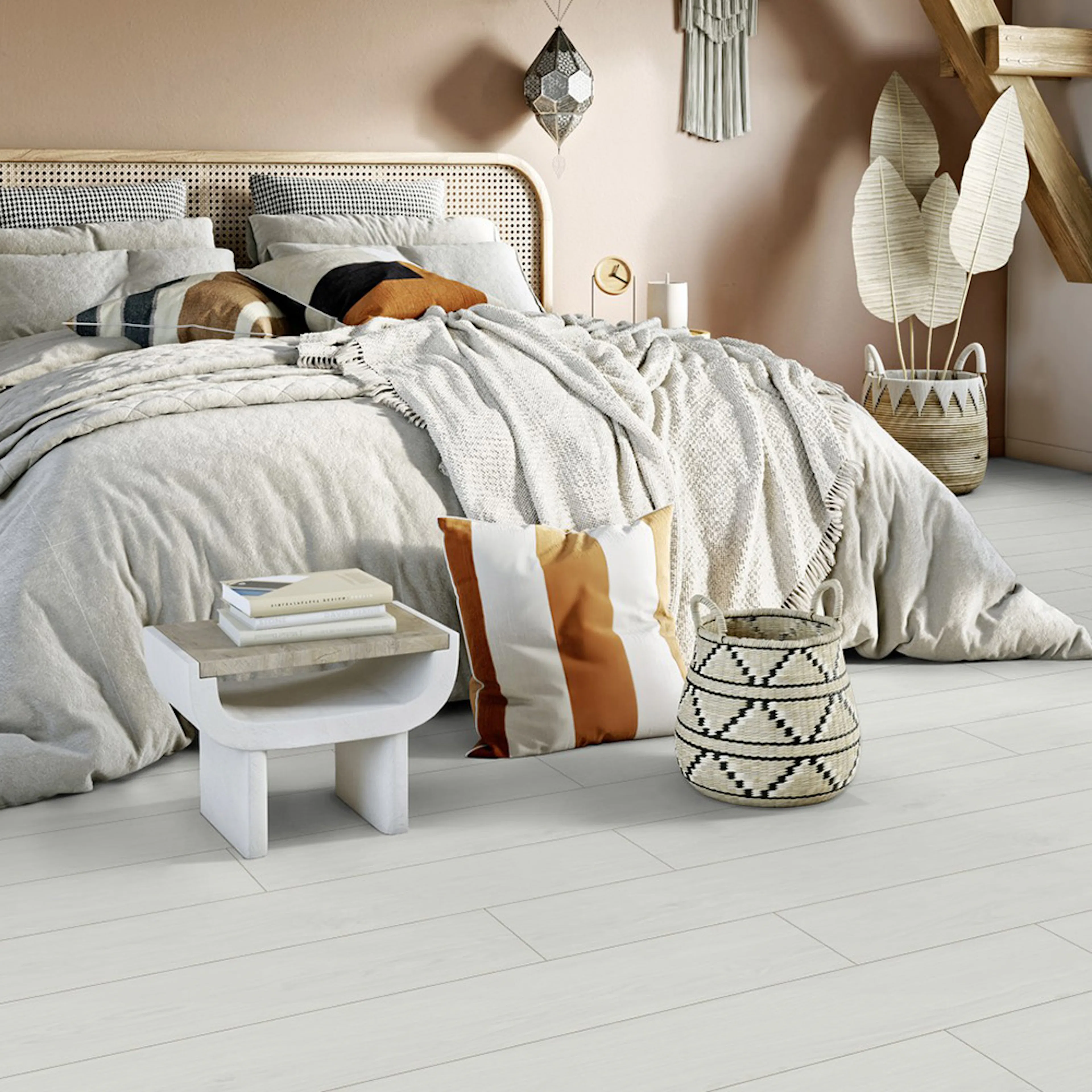 Laminatgolv Tarkett WS Soundlogic 932 Aurora Oak White