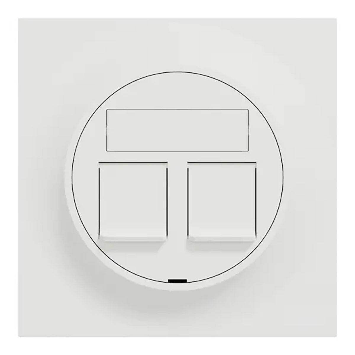 Täcklock Elko One Centrumlock för 2x Keystone