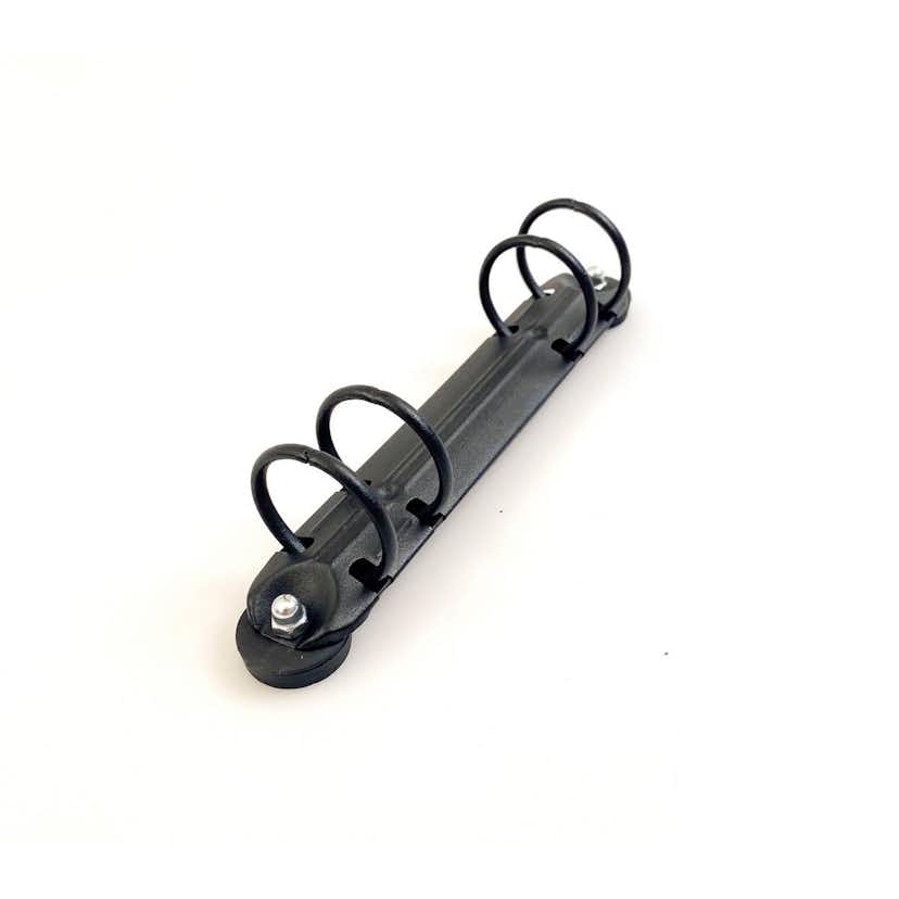 Ringmekanism KEBA O-Ring 40 mm med Gummerad Magnet Svart