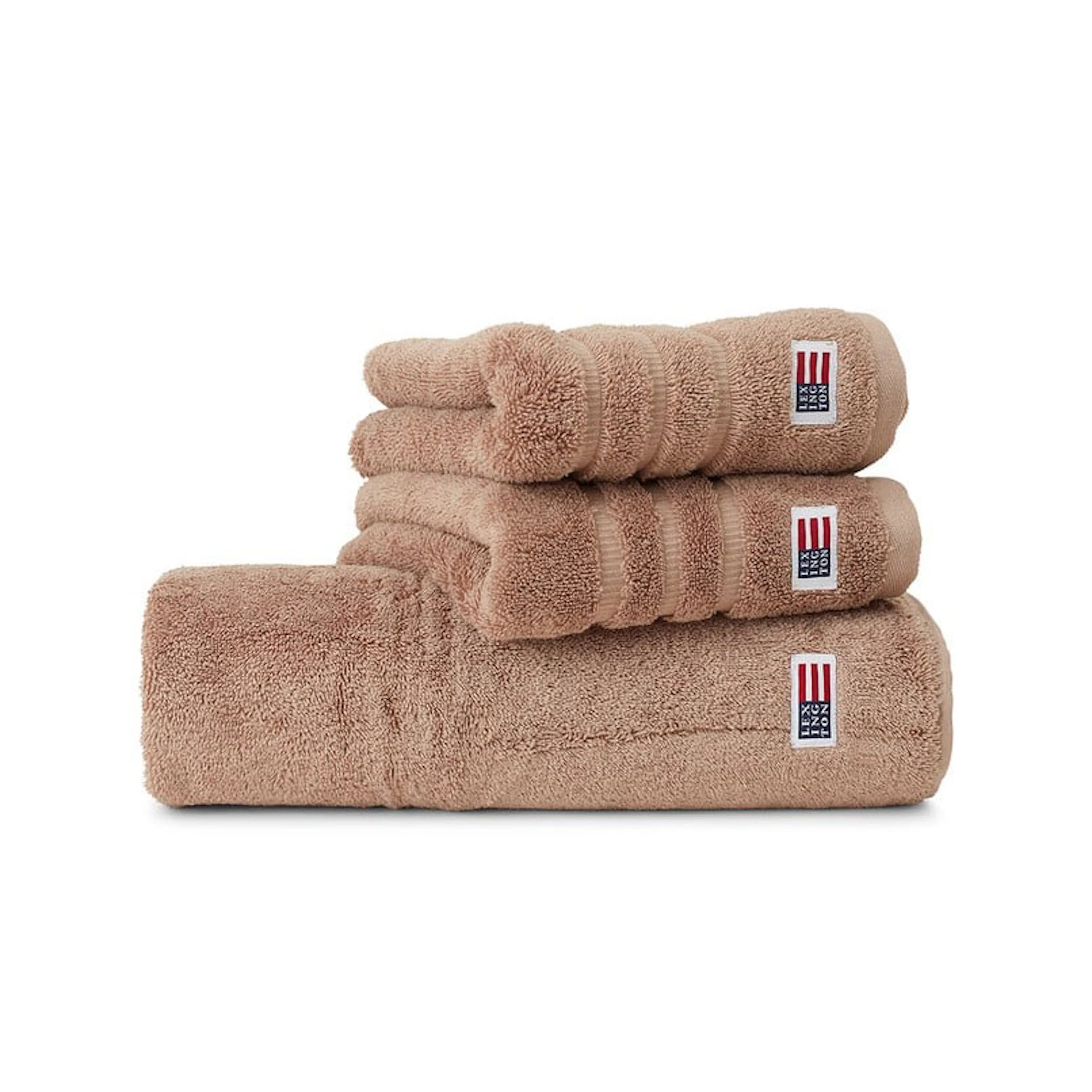 Badhandduk Lexington Icons Original Taupe Brown