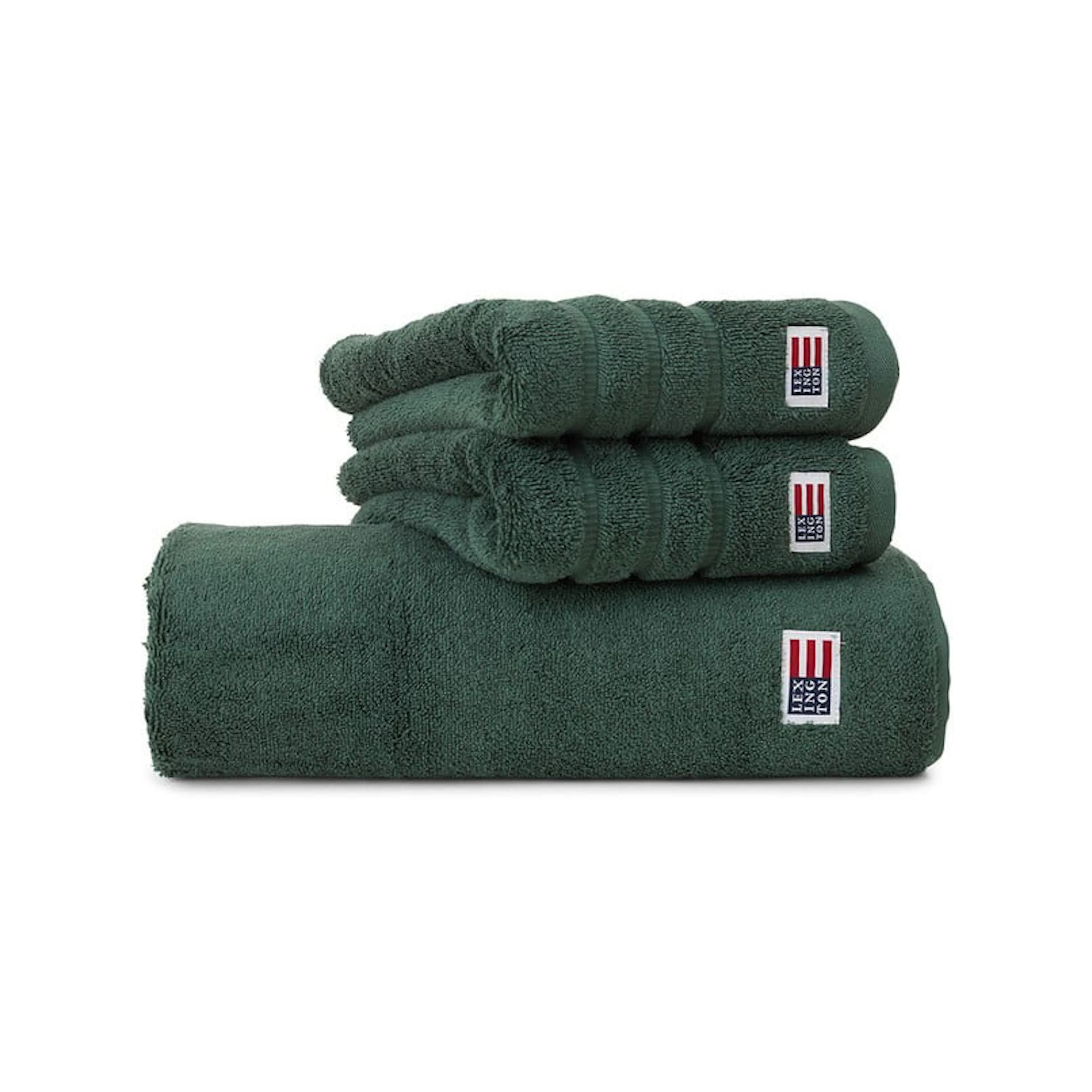 Badhandduk Lexington Icons Original Juniper Green