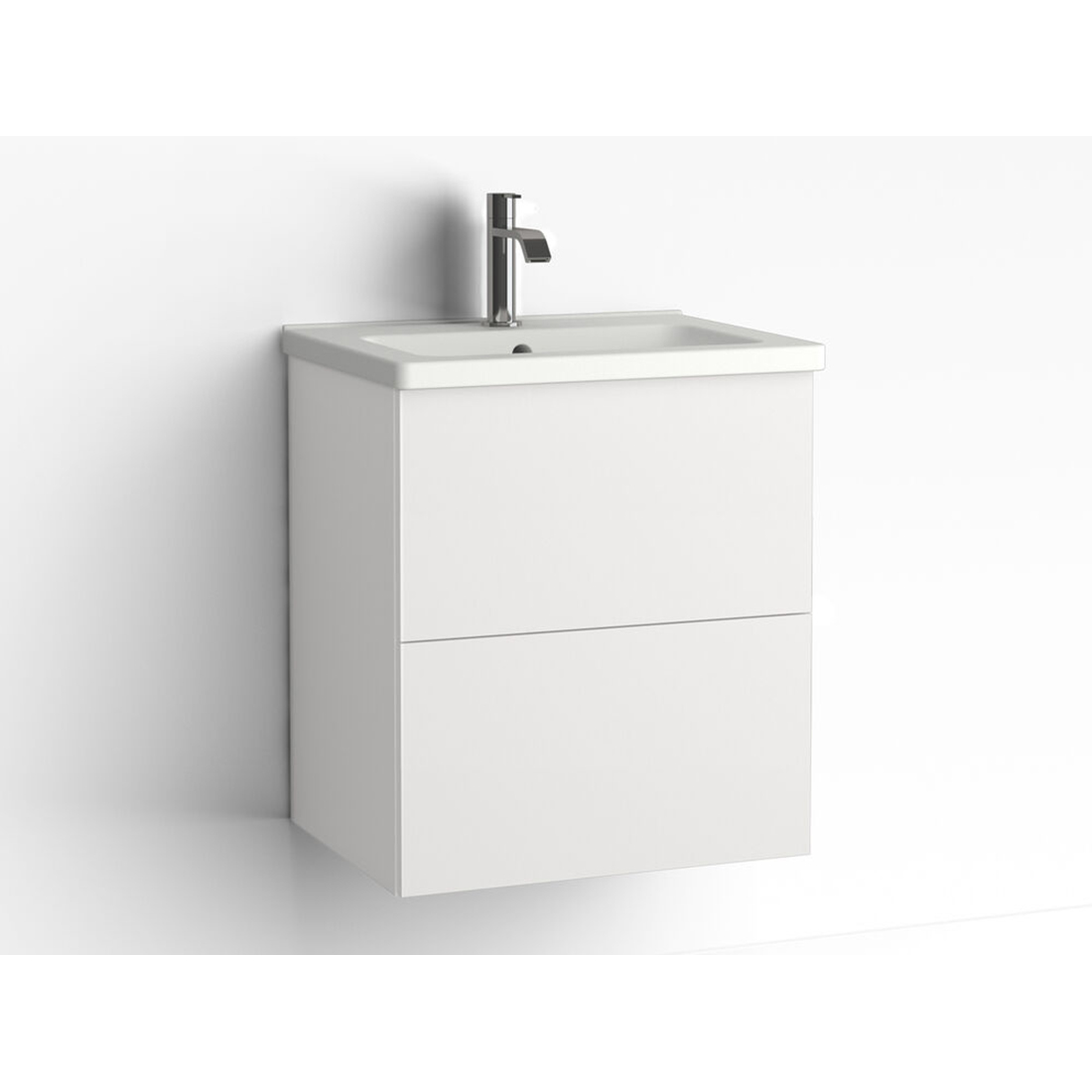 Tvättställsskåp Vedum Free 500 med 2 Lådor