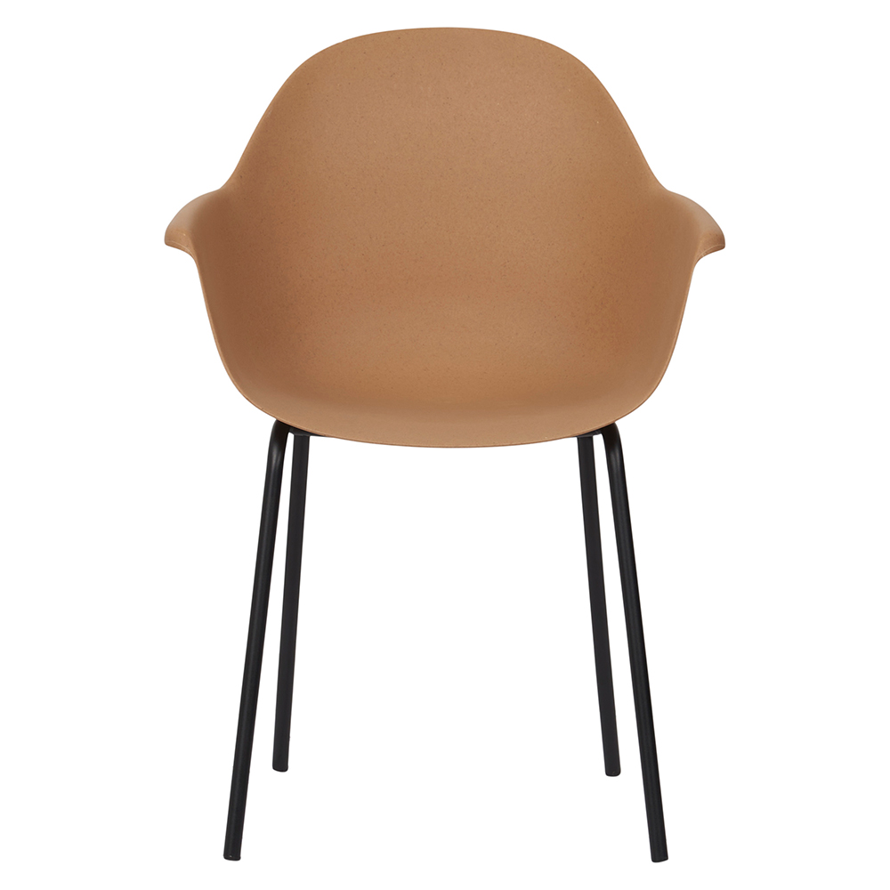 Trädgårdsstol ENVY DESIGN My 4-pack Svart/Trä/natur