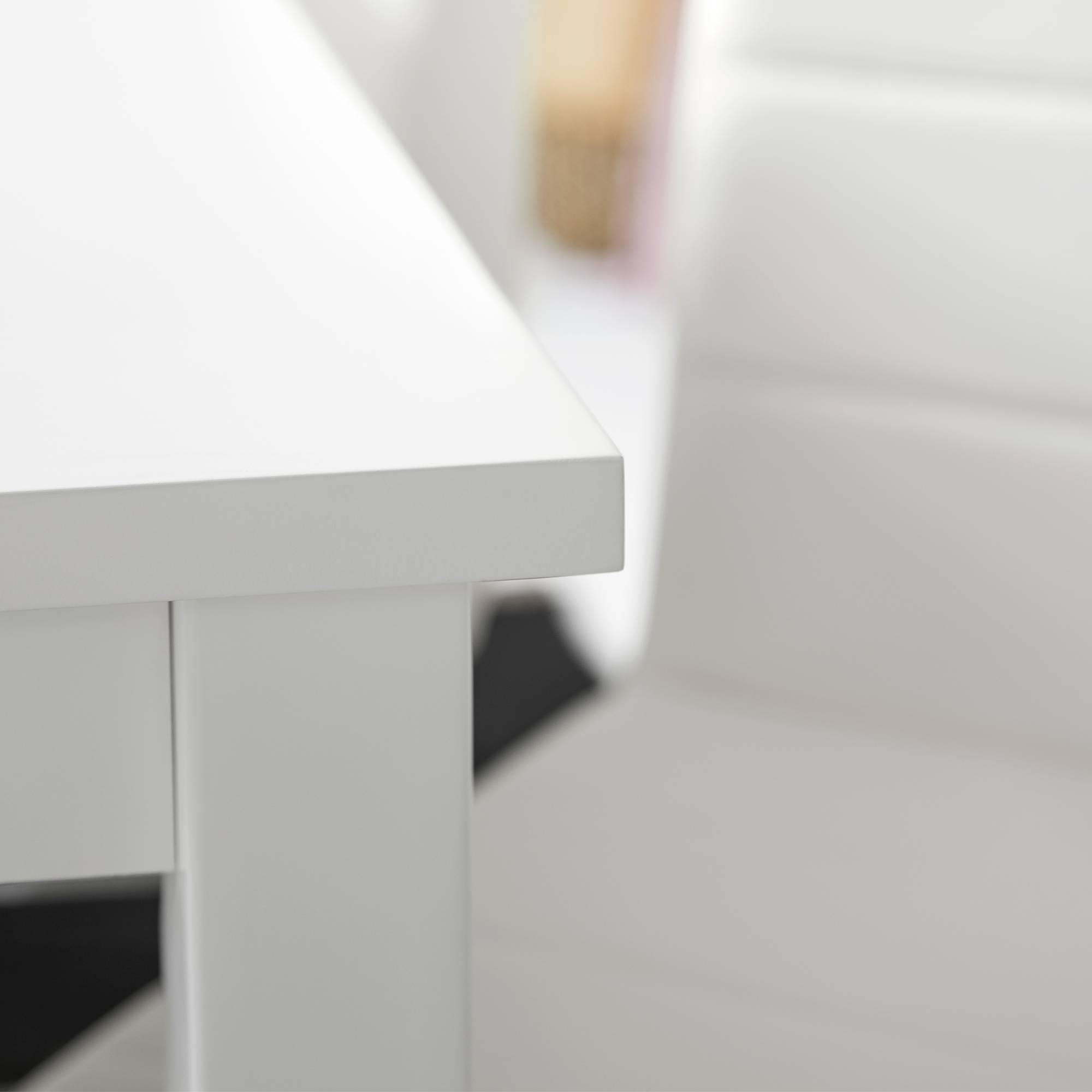 Matgrupp Basic Home Jasmin Rektangulärt Matbord 180-270 cm Förlängningsbart med 6 Cibus Matstol