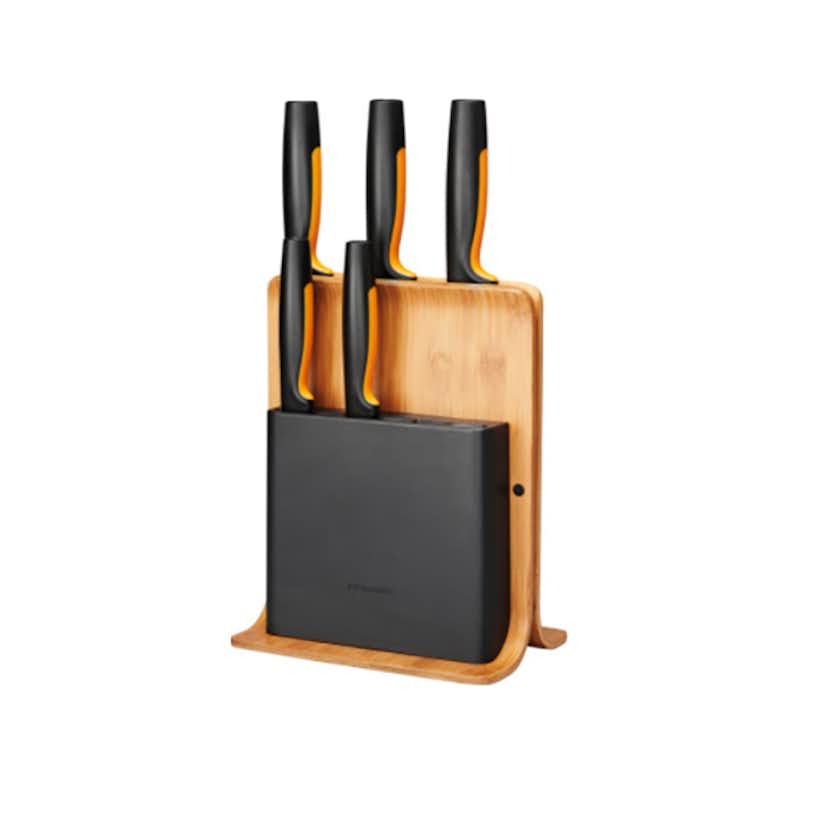 Knivset Fiskars Functional Form Block 5 st Knivar