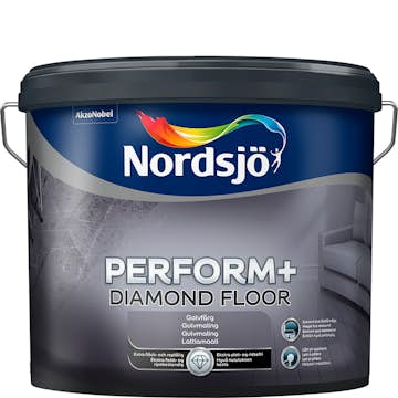Golvfärg Nordsjö Perform+ Diamond Floor Halvblank Glans 40 10 L
