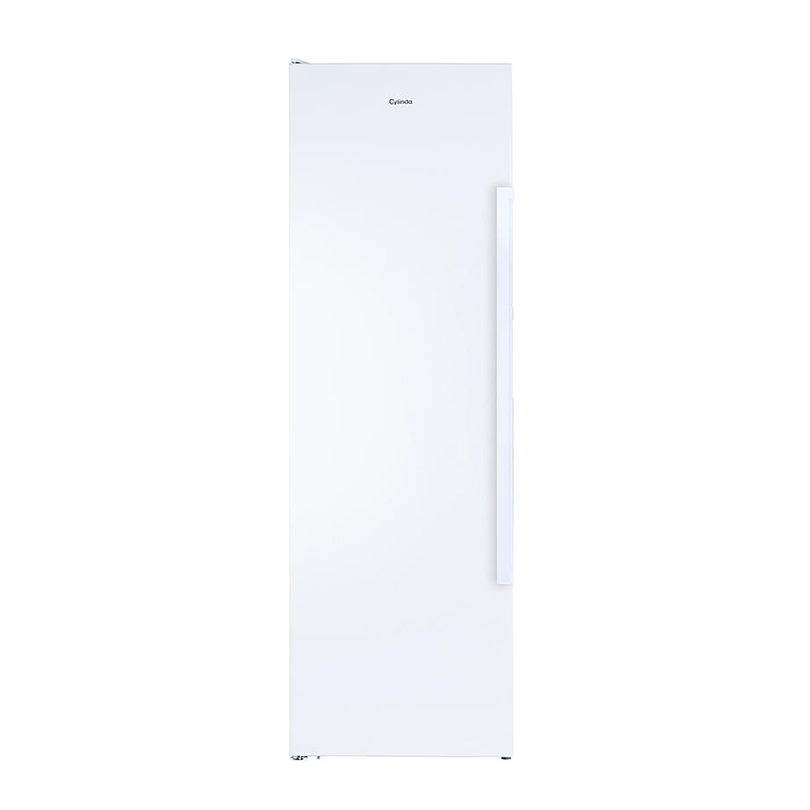 Fristående Frys Cylinda F4385NV Vit
