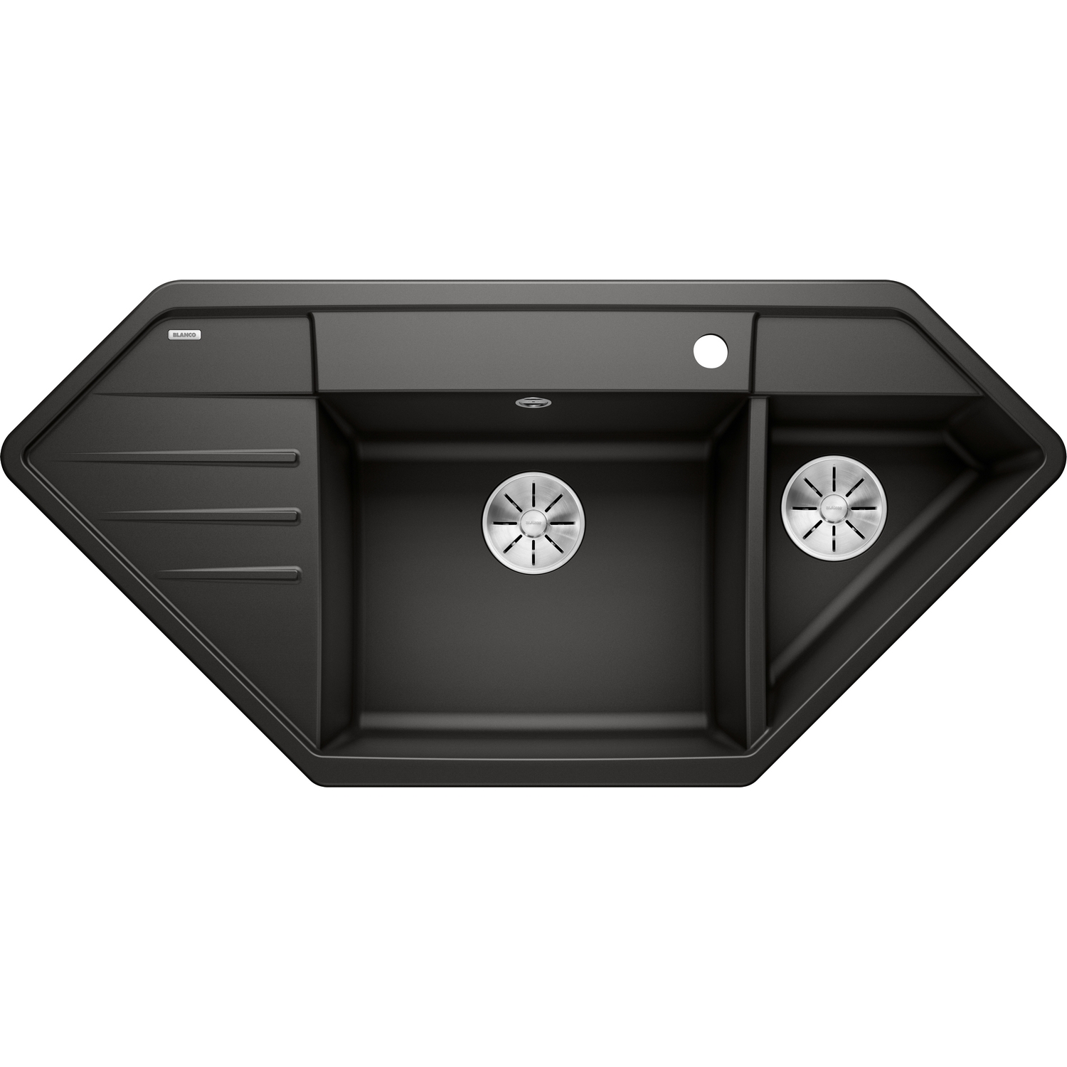 Hörndiskbänk Blanco Lexa 9 E InFino