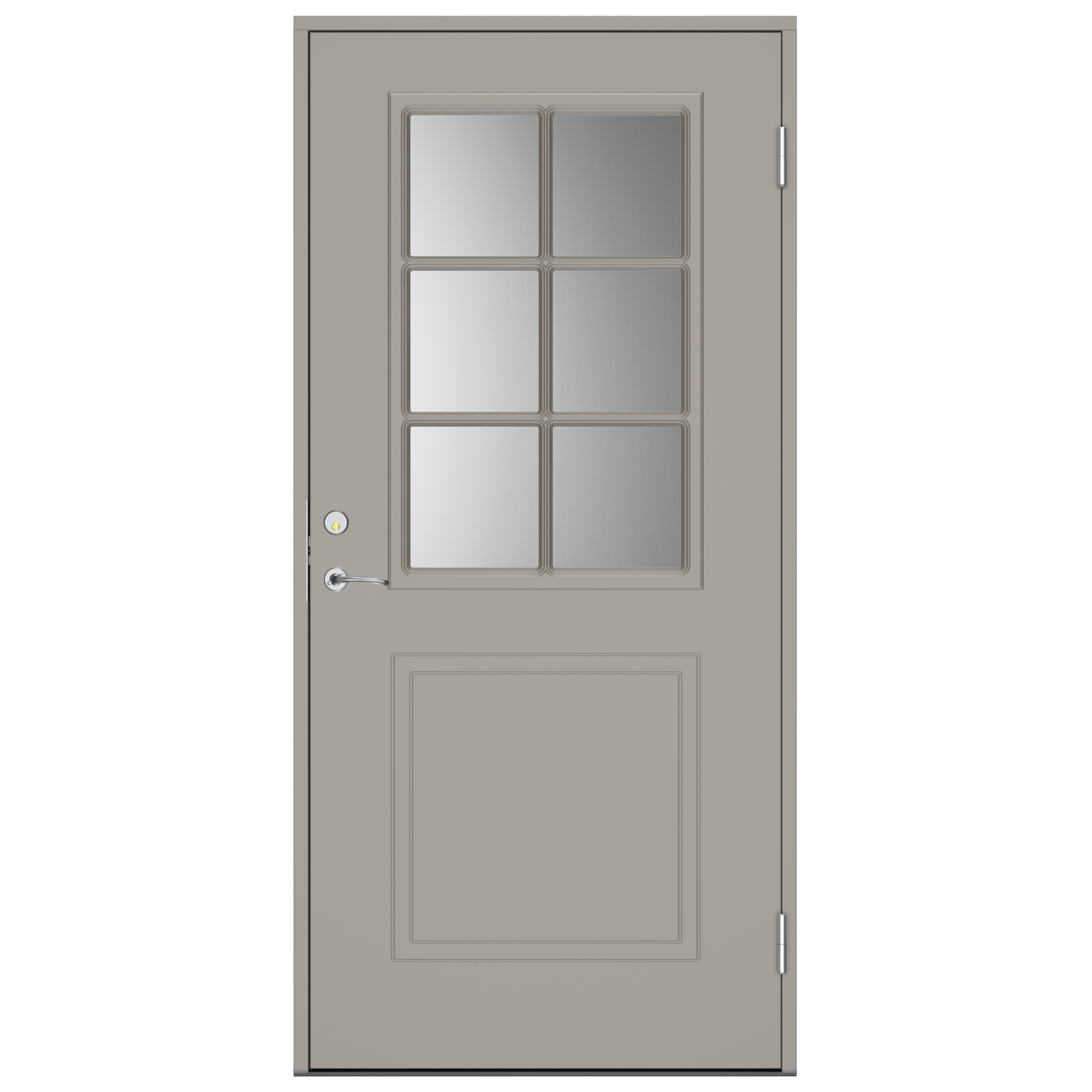 Ytterdörr Swedoor Clever-Line+ C8011 Klarglas