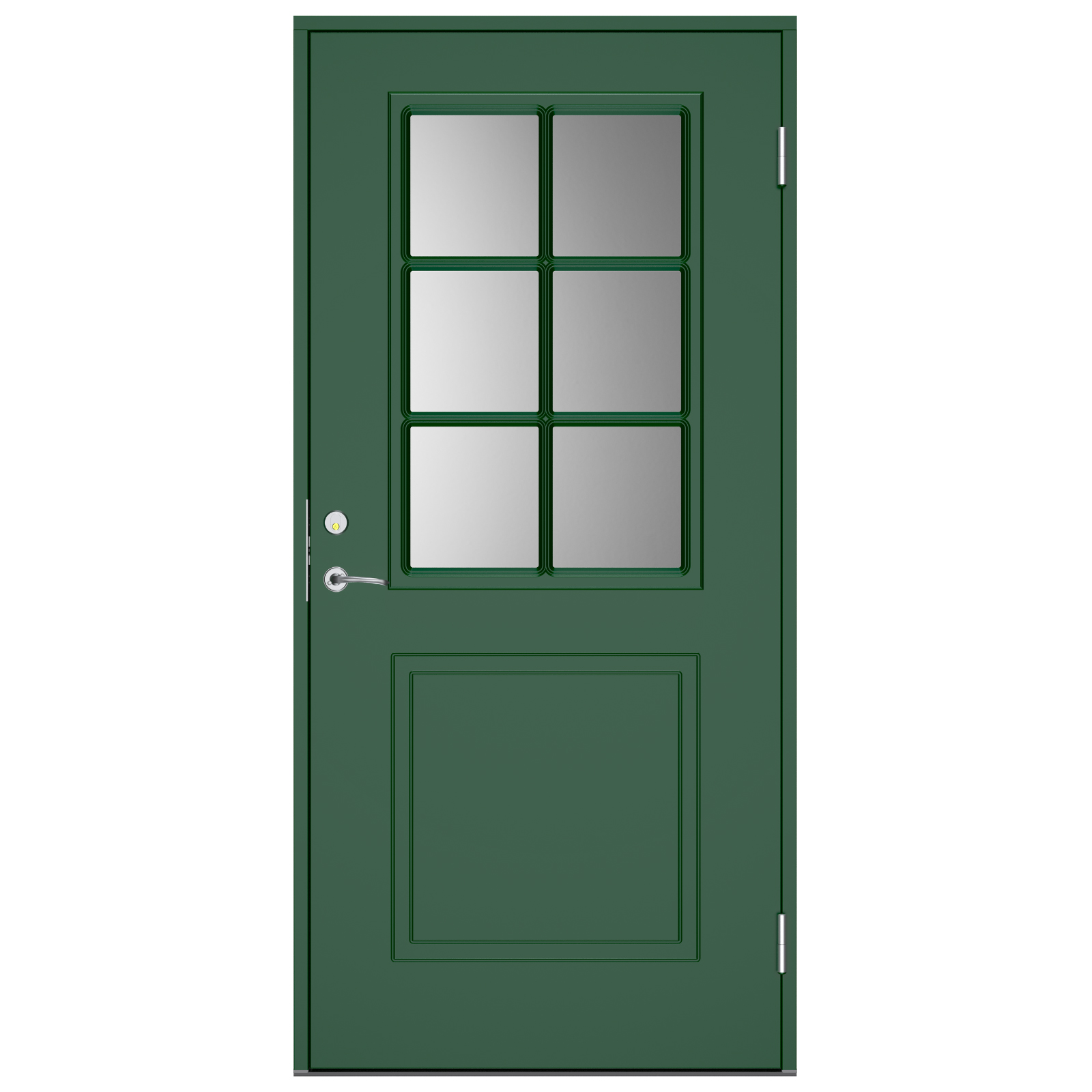 Ytterdörr Swedoor Clever-Line+ C8011 Klarglas