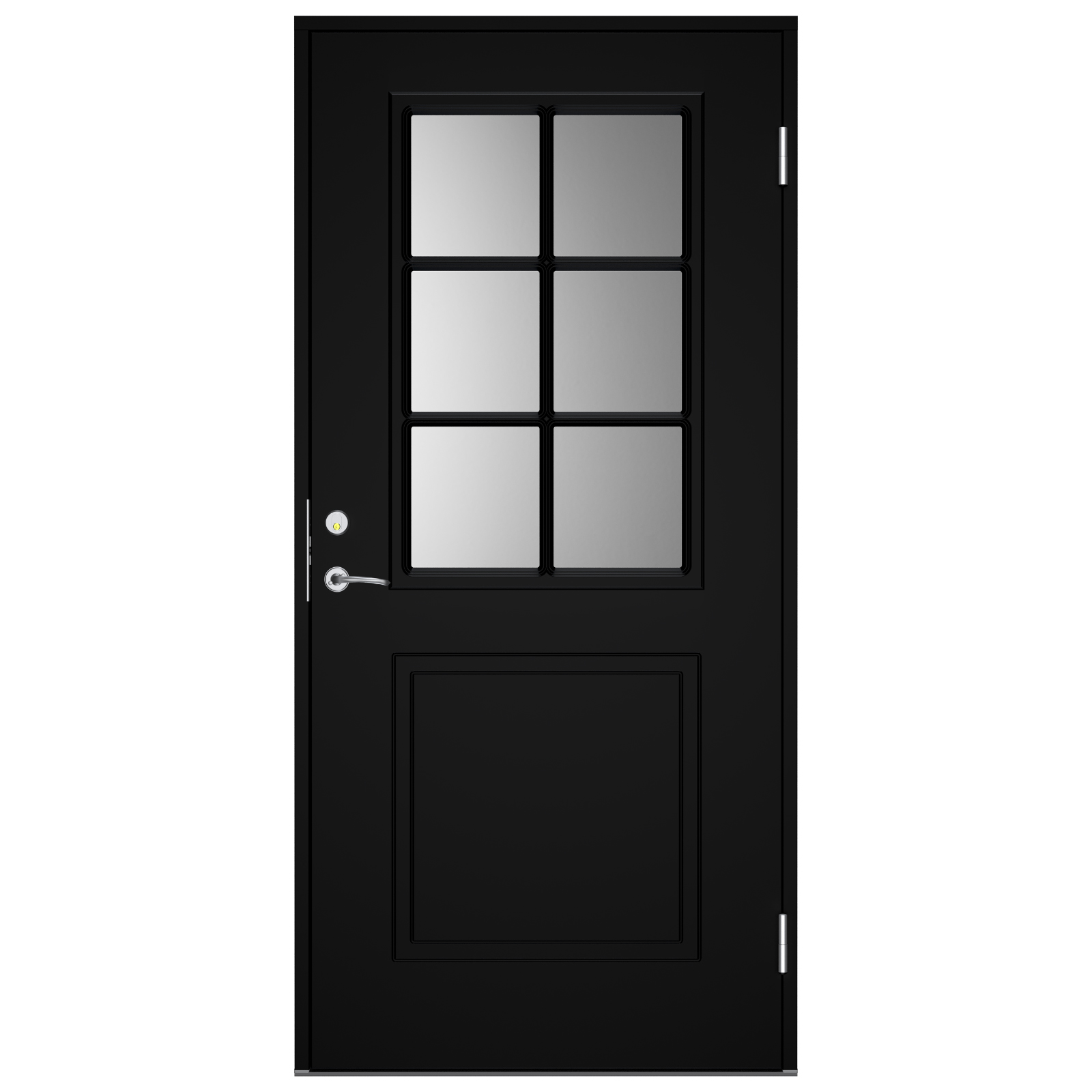 Ytterdörr Swedoor Clever-Line+ C8011 Klarglas