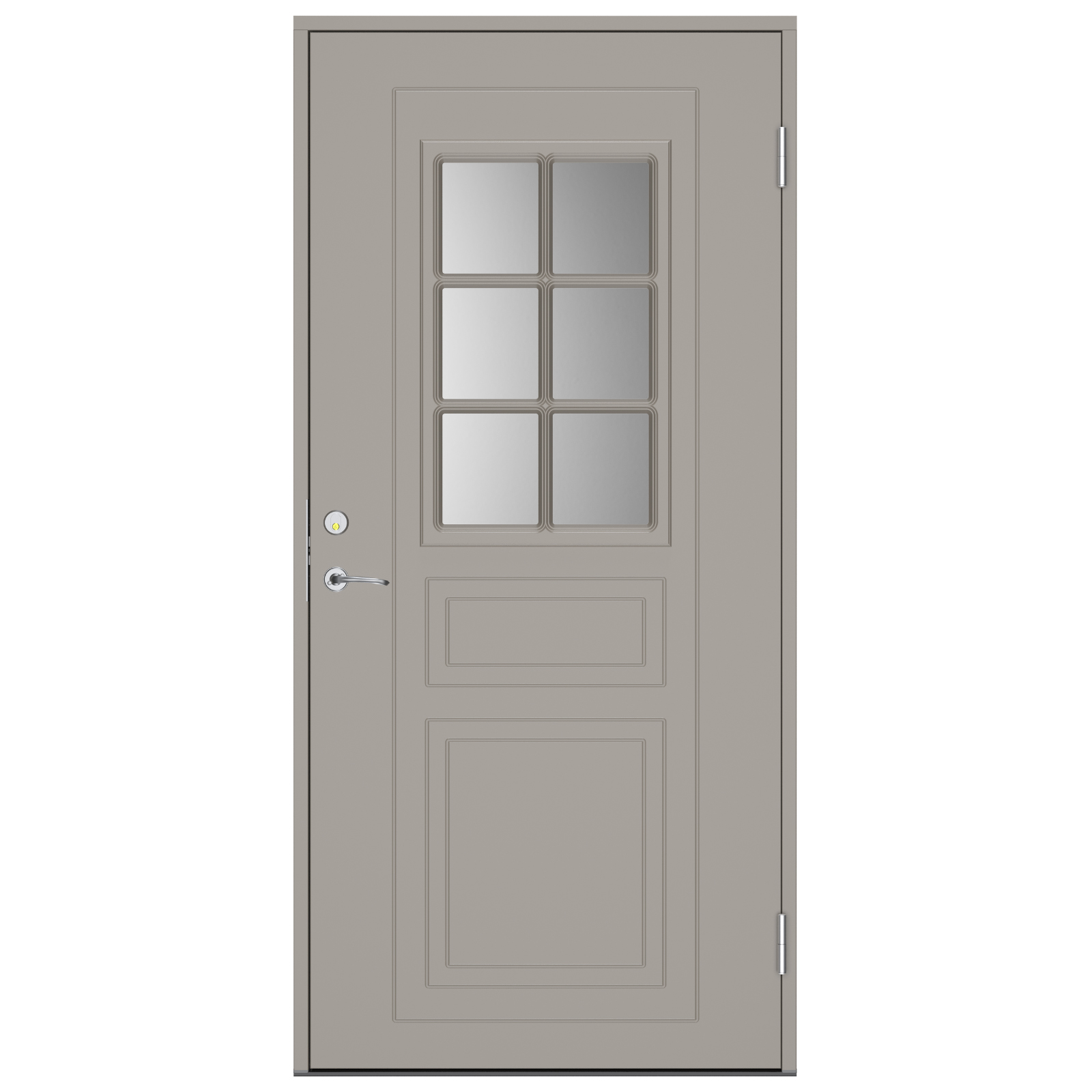 Ytterdörr Swedoor Clever-Line+ C8012 Klarglas