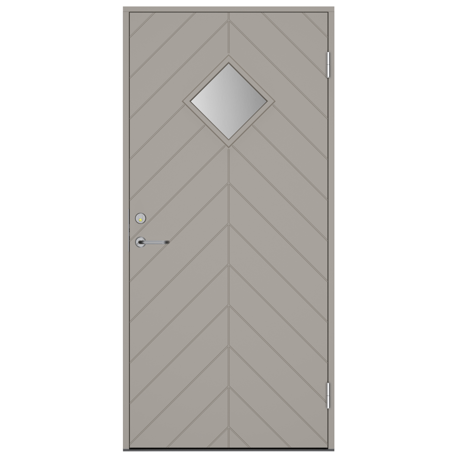 Ytterdörr Swedoor Clever-Line+ C5010 Klarglas